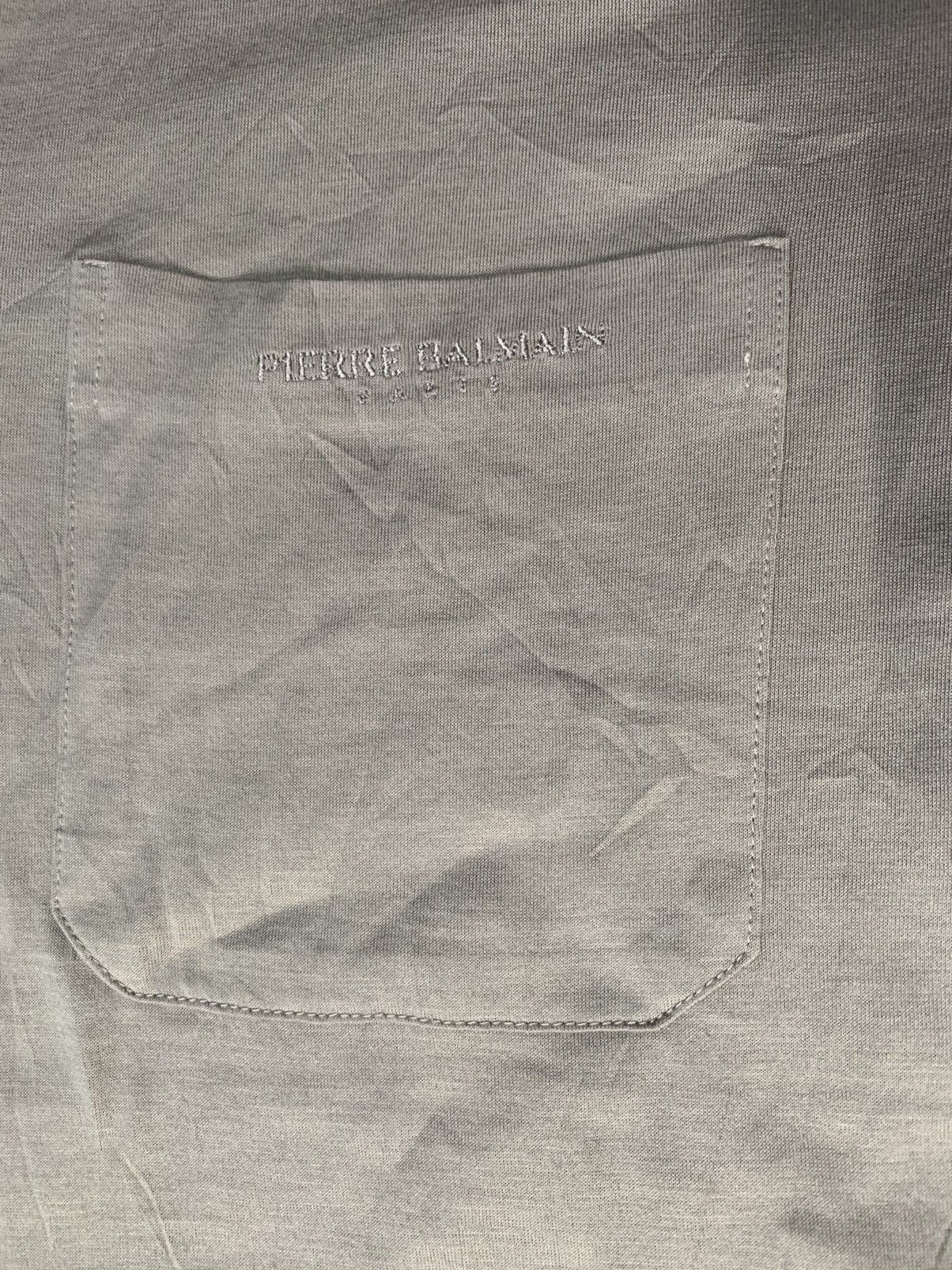 Pierre Balmain Pierre Balmain Long Sleeve Plain pocket Polo Tee Size US M / EU 48-50 / 2 - 3 Thumbnail