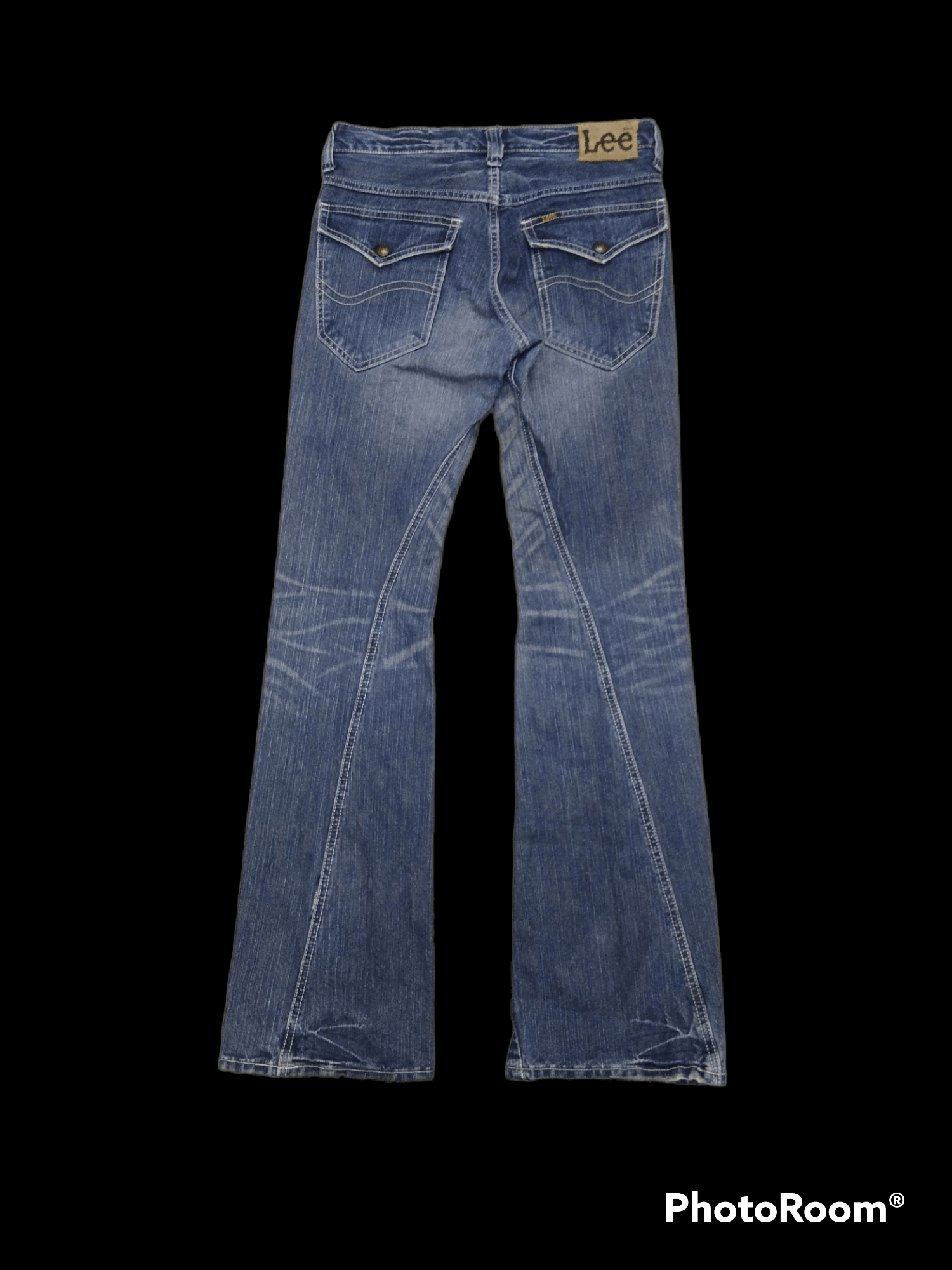Other FLARE🔥 DISTRESSED TWIST LEE DENIM PANTS Size US 29 - 2 Thumbnail