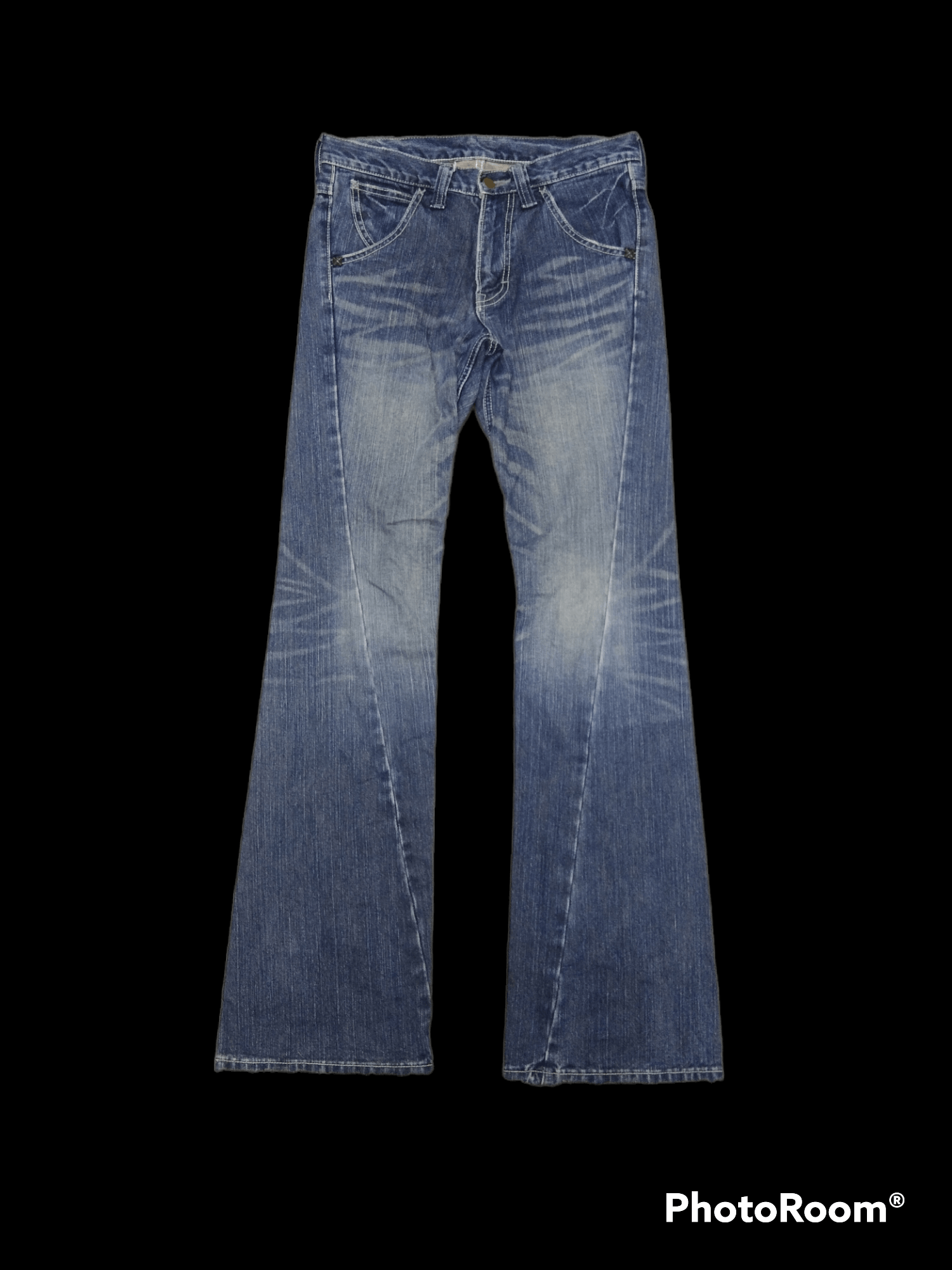 Other FLARE🔥 DISTRESSED TWIST LEE DENIM PANTS Size US 29 - 1 Thumbnail