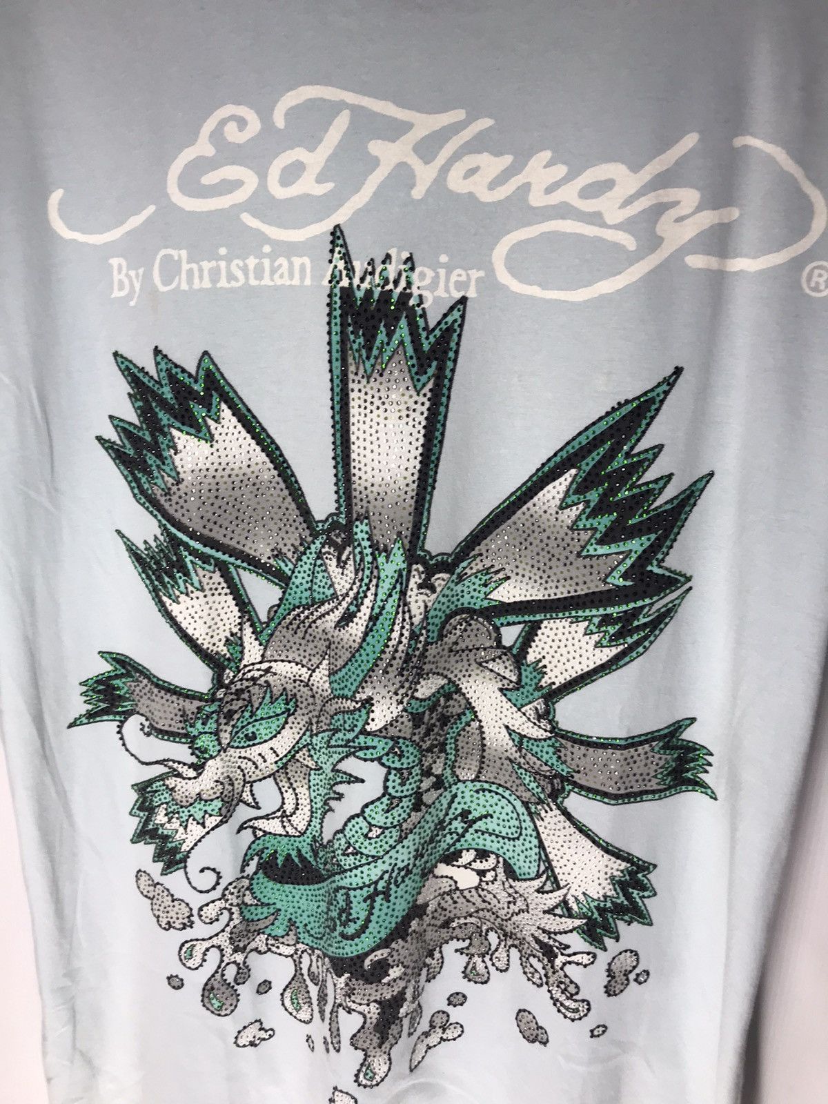 Christian Audigier × Ed Hardy Ed hardy tshirt made in usa Size US L / EU 52-54 / 3 - 7 Thumbnail