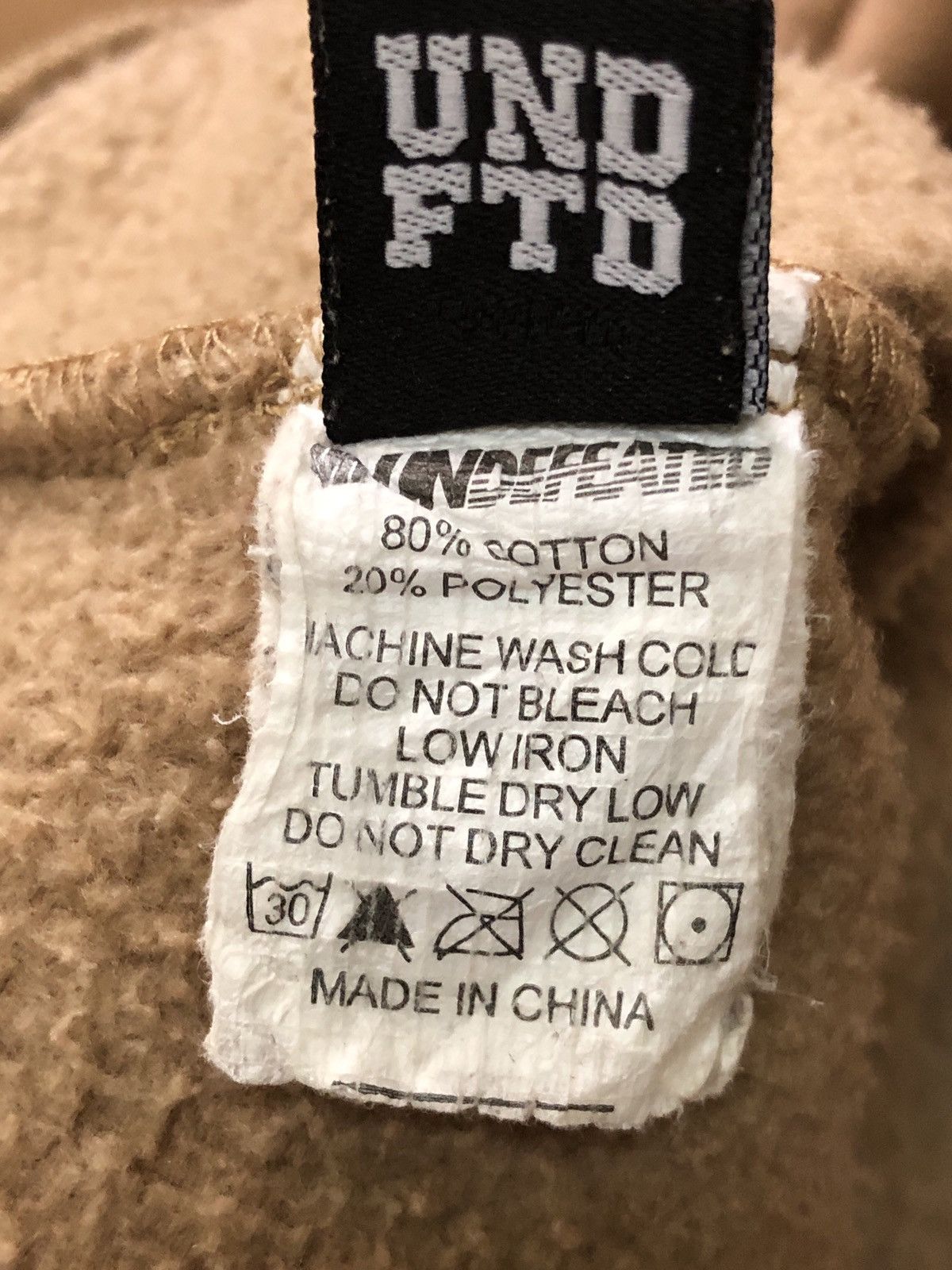 Undefeated Undefeated Zipper Hoodie Size US S / EU 44-46 / 1 - 10 Thumbnail