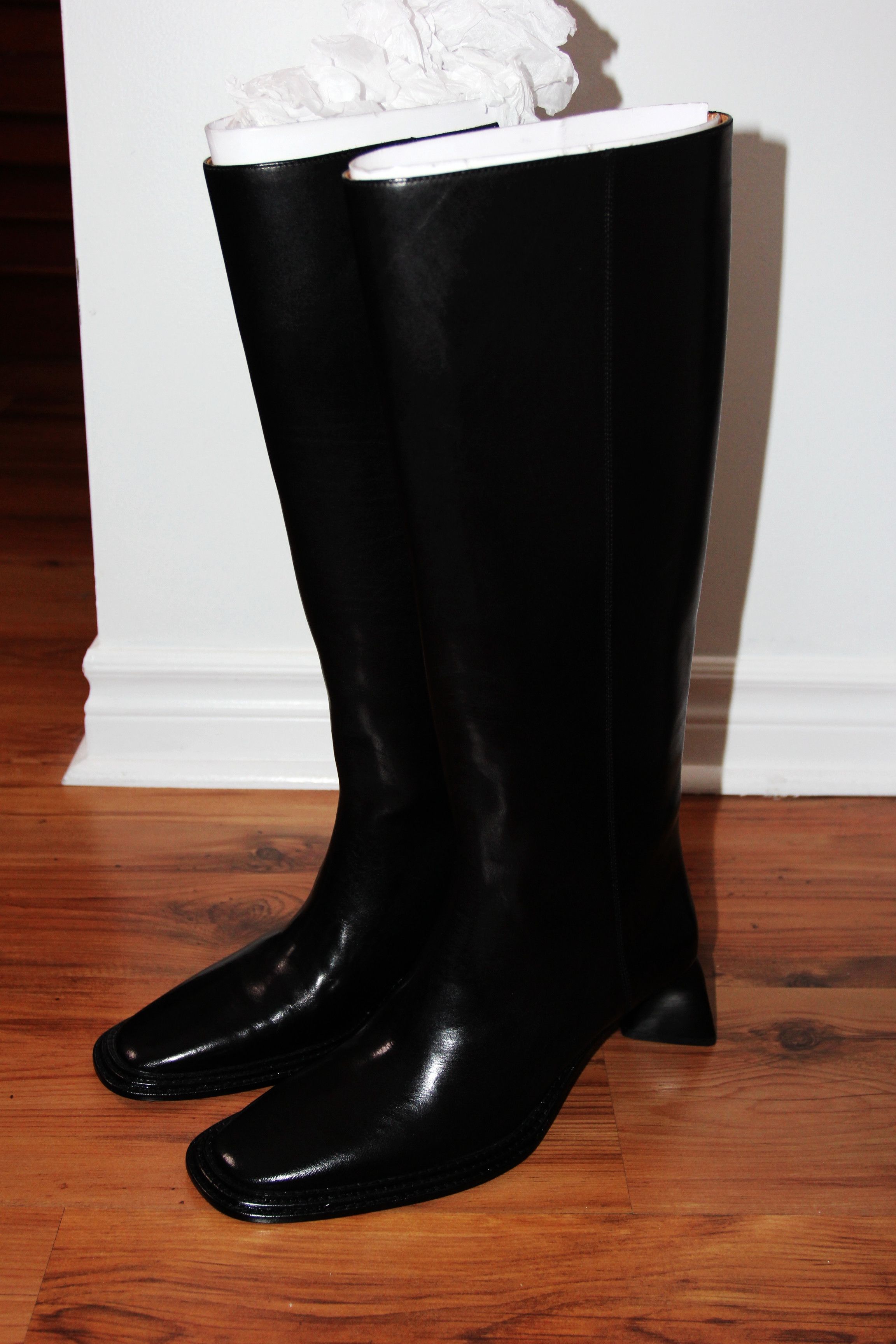 Alexander Wang BNWT AW22 ALEXANDER WANG BOOKER 60 RIDING BOOTS 41 Size US 8 / EU 41 - 2 Thumbnail