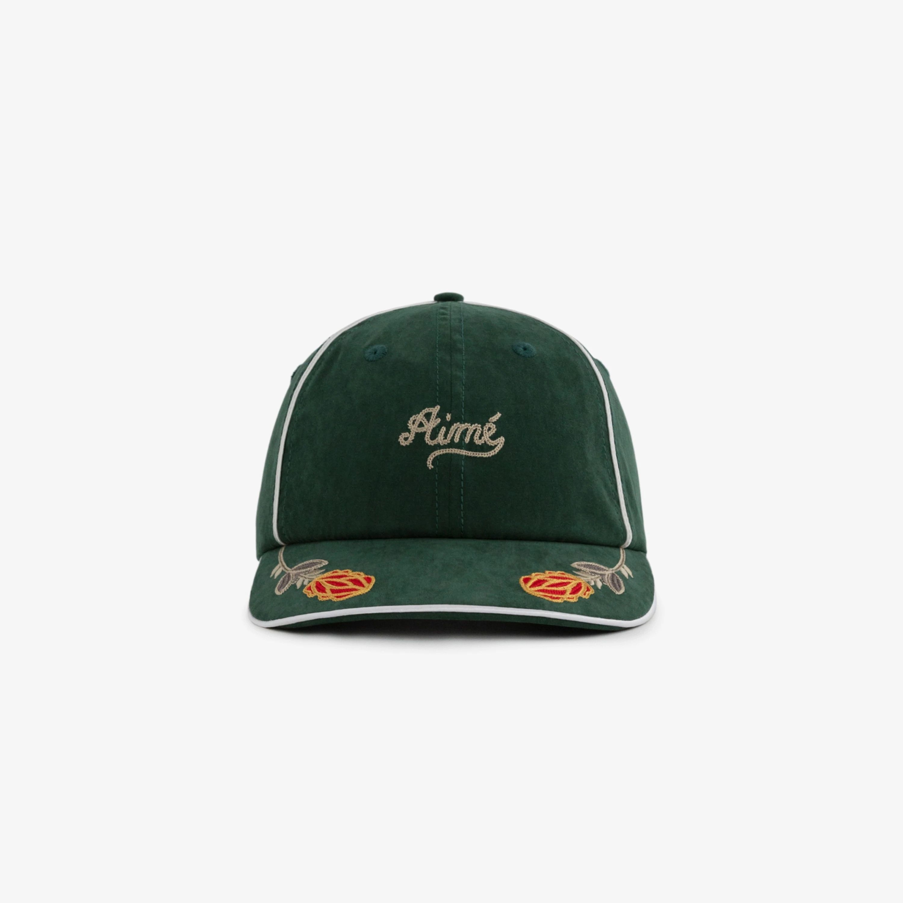 Aime Leon Dore Aime Leon Dore Chain Stitch Western Hat Green Size ONE SIZE - 4 Thumbnail