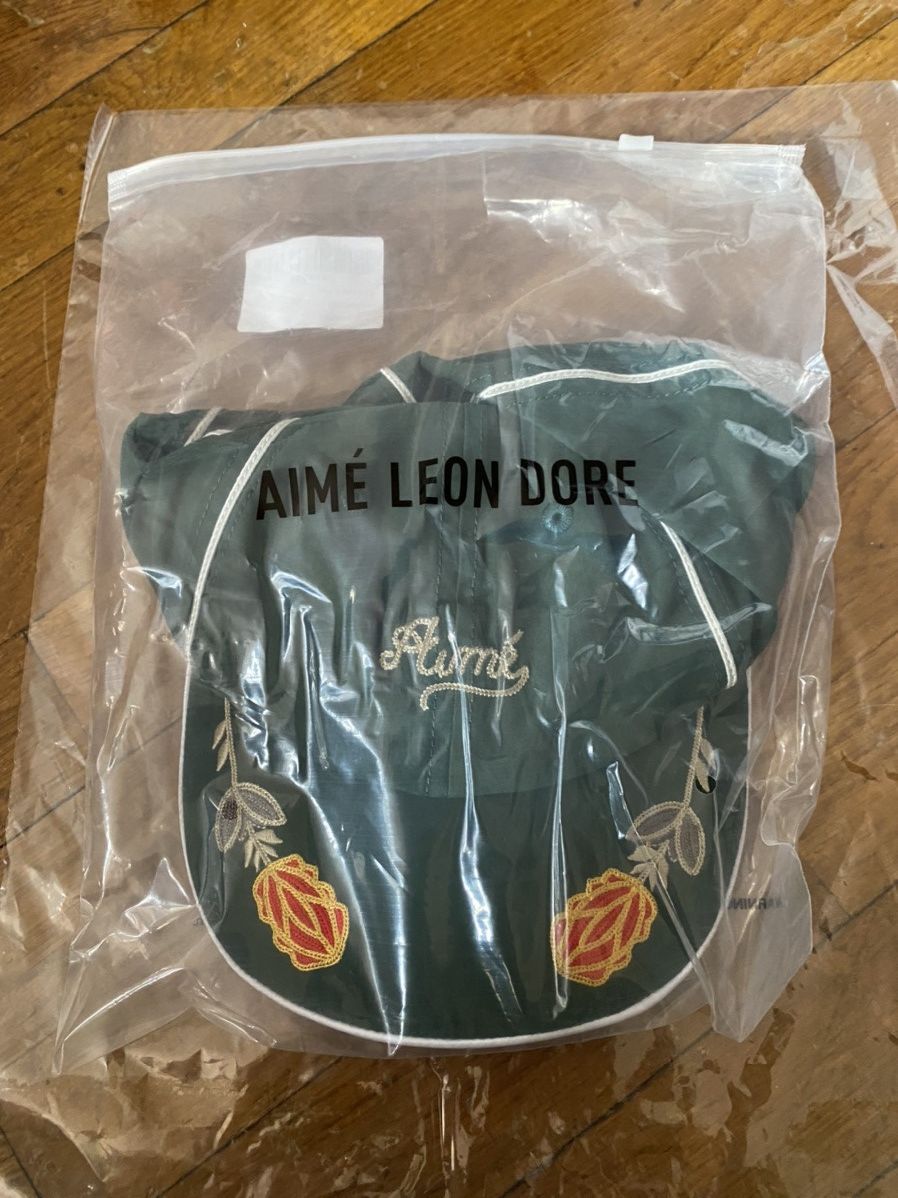 Aime Leon Dore Aime Leon Dore Chain Stitch Western Hat Green Size ONE SIZE - 1 Thumbnail