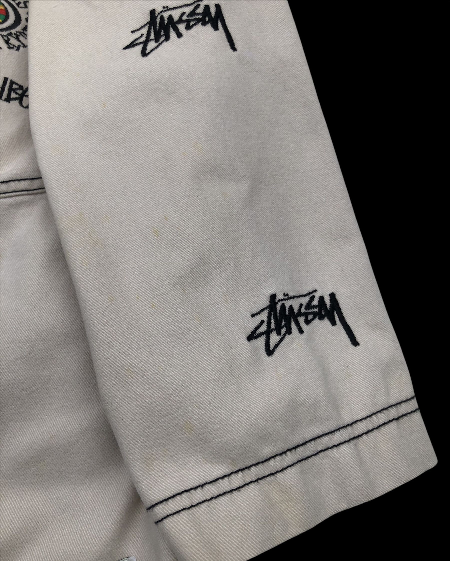 Stussy × Vintage RARE🔥VINTAGE 90’S STUSSY IRIE ROOTS RASTA TRIBE JACKET Size US XL / EU 56 / 4 - 4 Thumbnail
