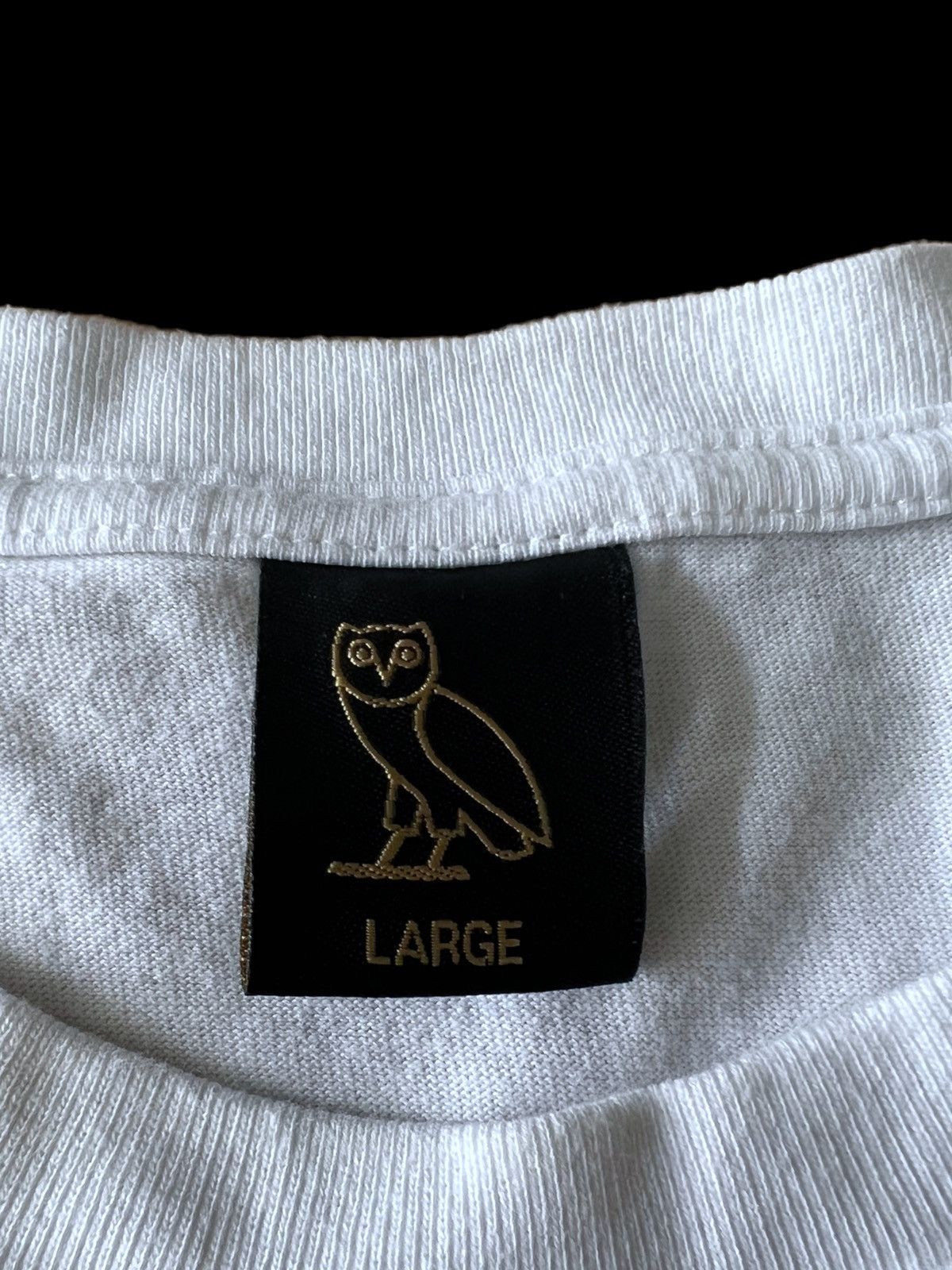 October's Very Own × Vintage OVO Owl Embroidered White T Shirt Drake Octobers Very Own Size US L / EU 52-54 / 3 - 4 Thumbnail