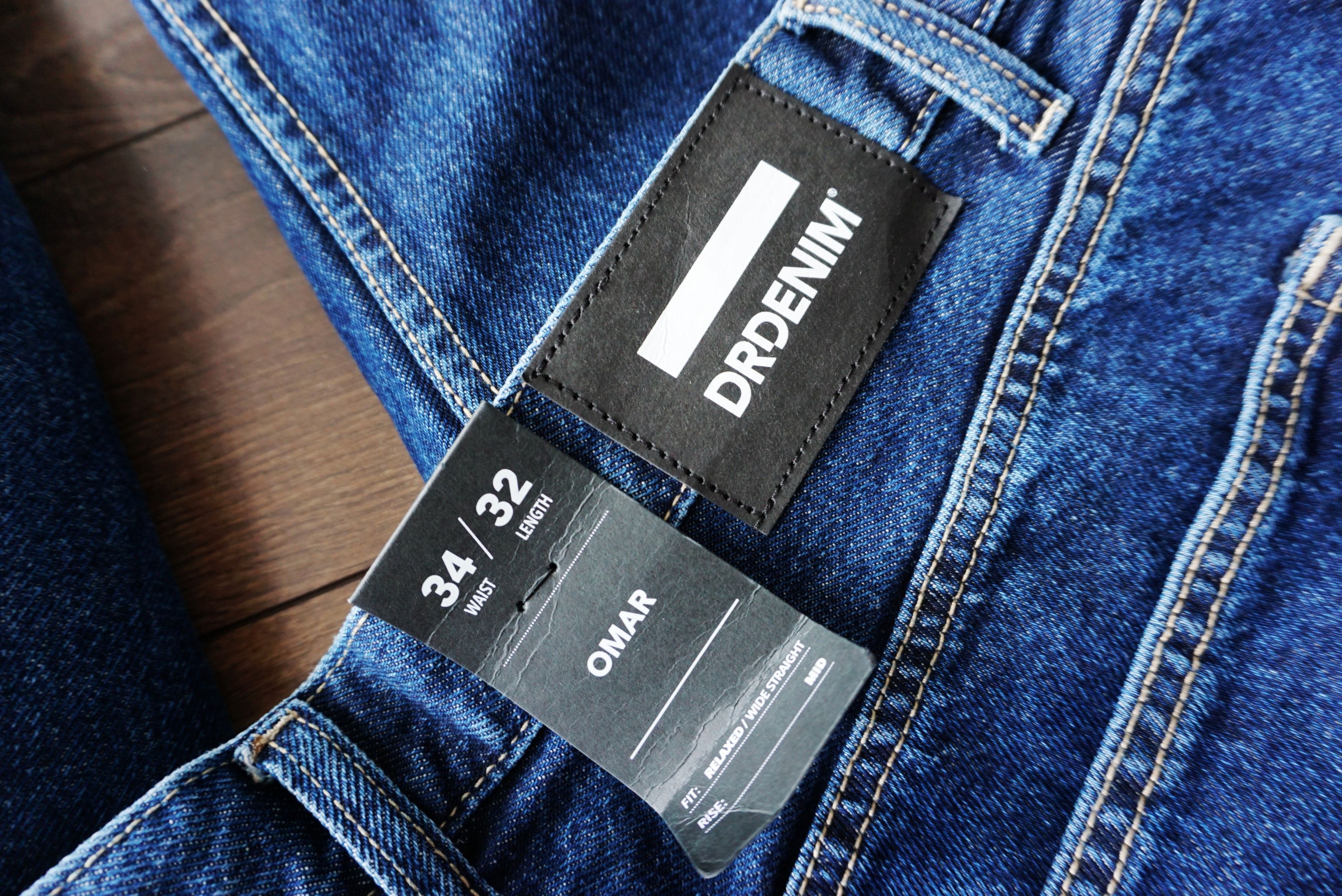 Dr. Denim BNWT AW22 DR.DENIM OMAR PEBBLE DARK RETRO JEANS 34 Size US 34 / EU 50 - 8 Thumbnail