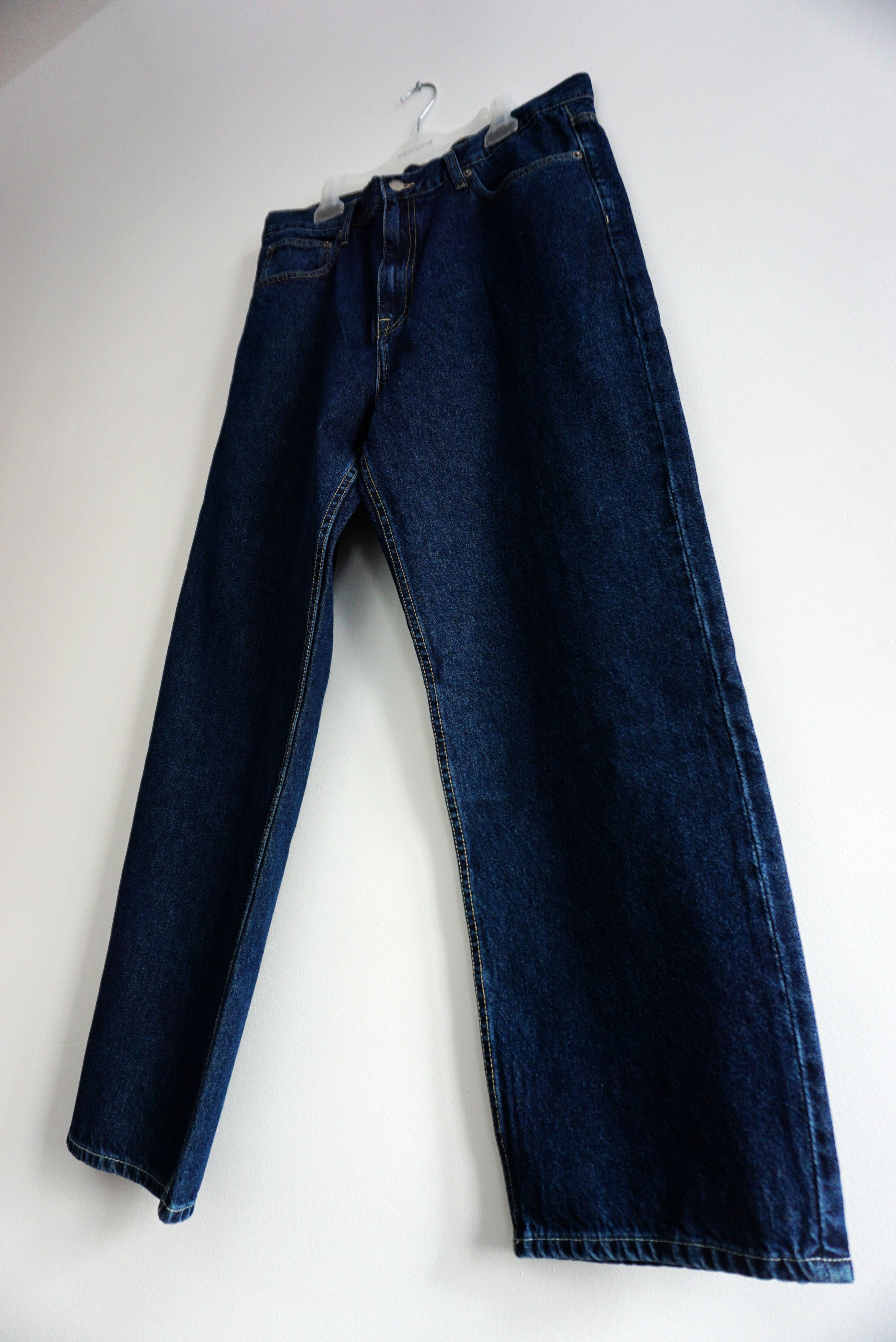 Dr. Denim BNWT AW22 DR.DENIM OMAR PEBBLE DARK RETRO JEANS 34 Size US 34 / EU 50 - 5 Thumbnail