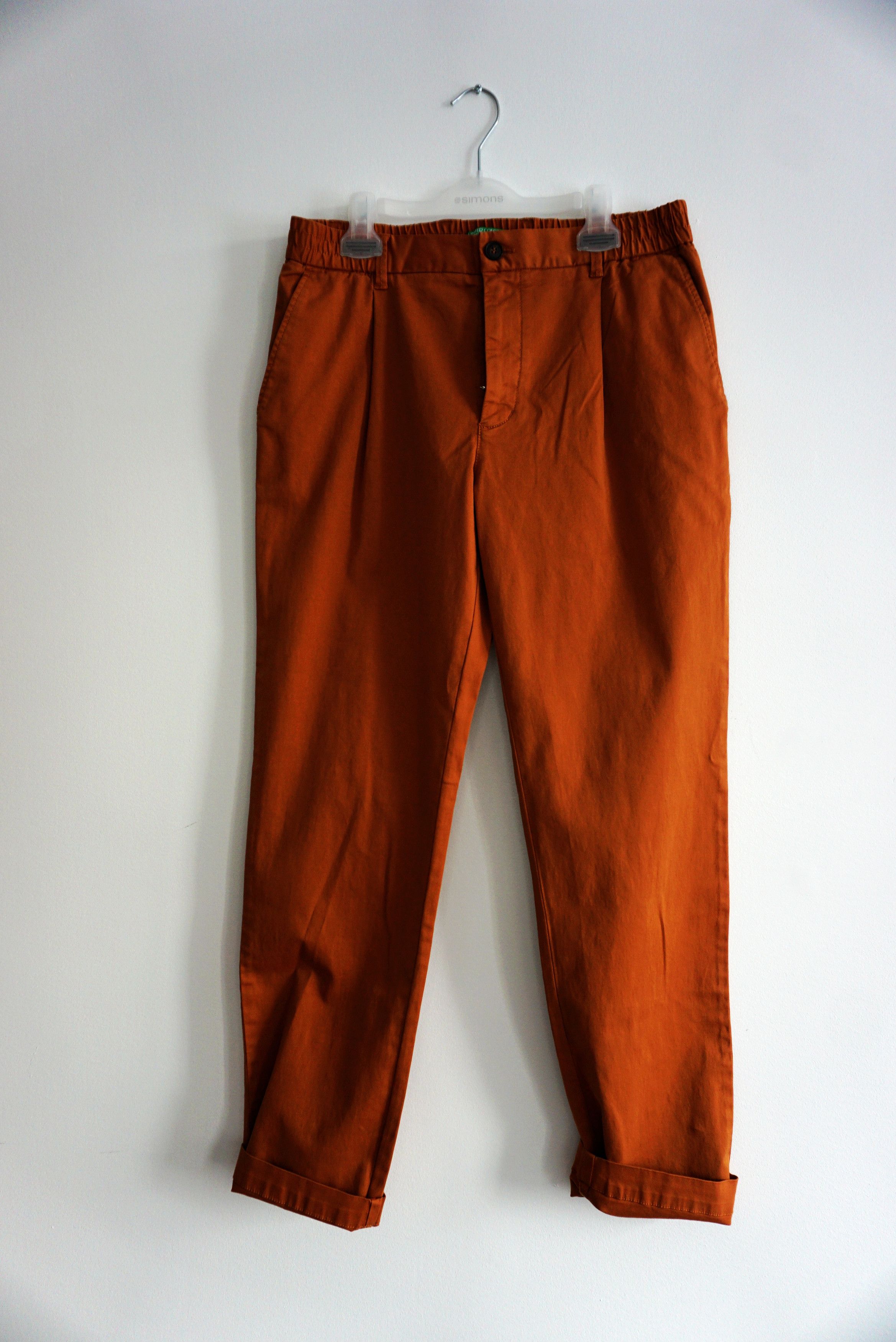 United Colors Of Benetton BNWT AW22 UNITED COLORS OF BENETTON PANTS 46 Size US 30 / EU 46 - 2 Thumbnail