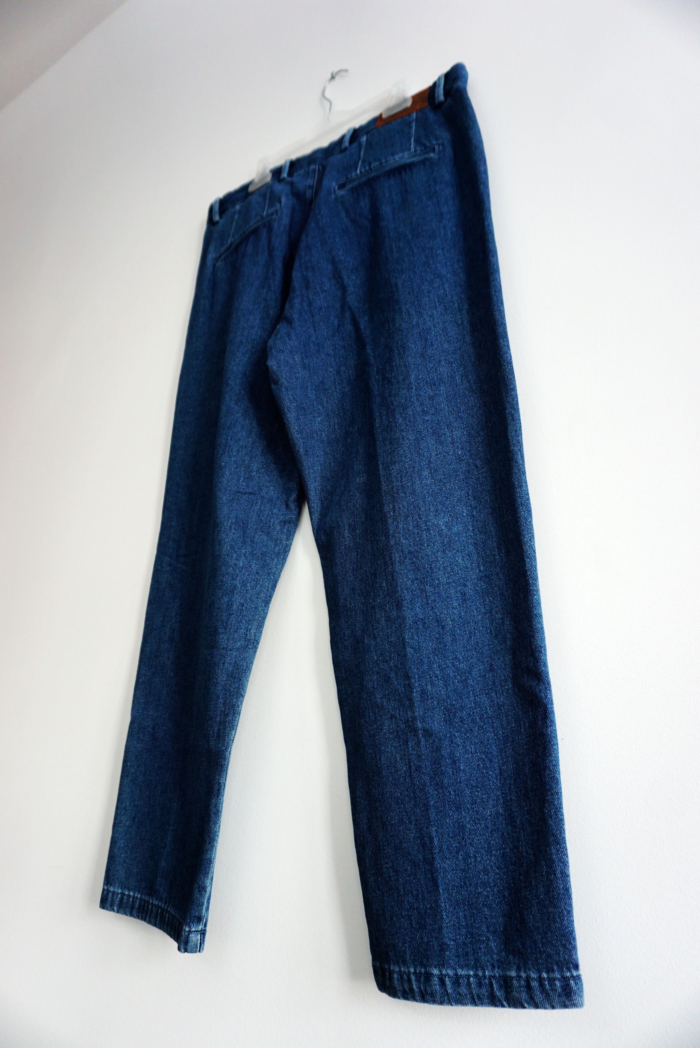United Colors Of Benetton BNWT AW22 UNITED COLORS OF BENETTON PLEATED JEANS 50 Size US 34 / EU 50 - 7 Thumbnail