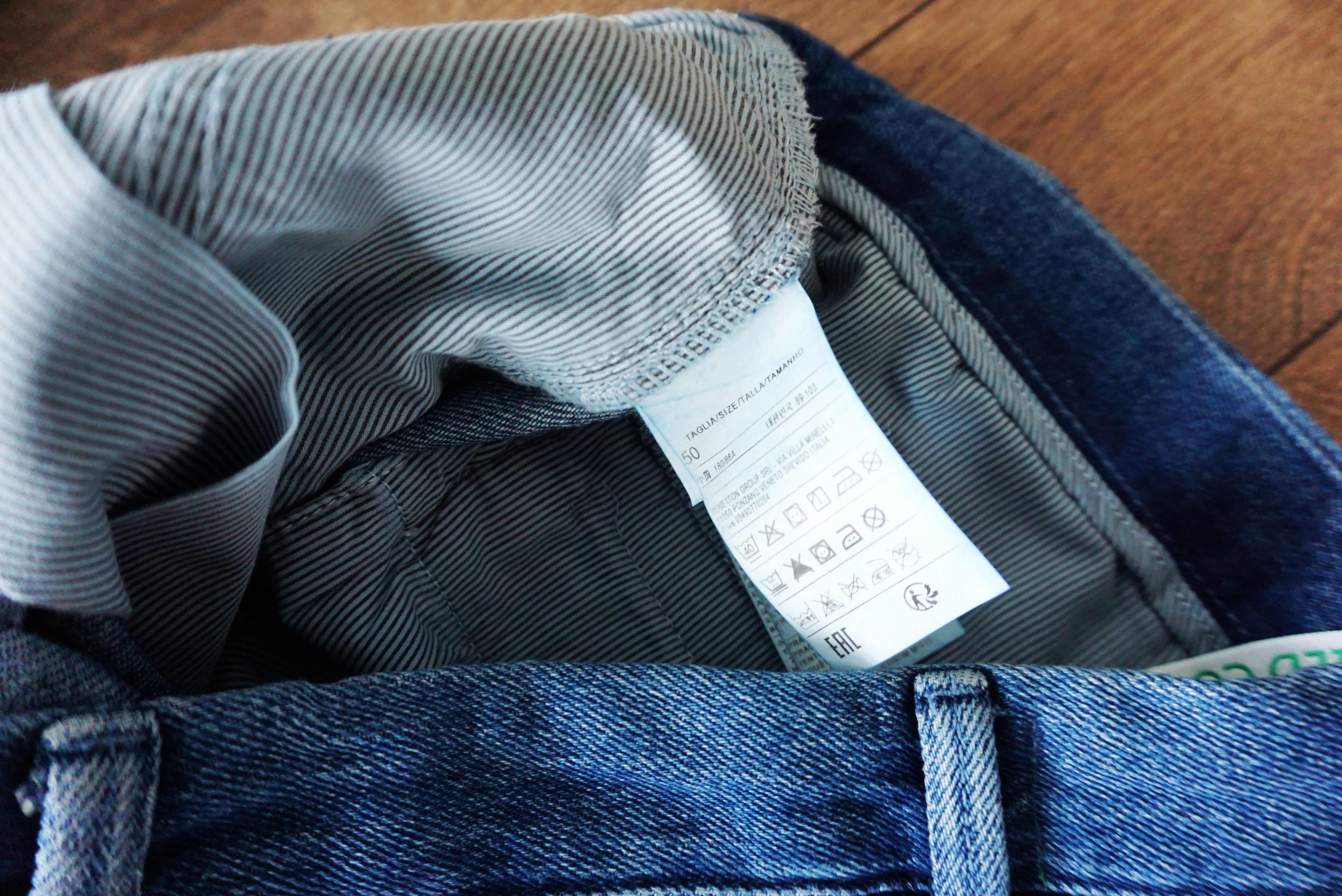United Colors Of Benetton BNWT AW22 UNITED COLORS OF BENETTON PLEATED JEANS 50 Size US 34 / EU 50 - 9 Thumbnail