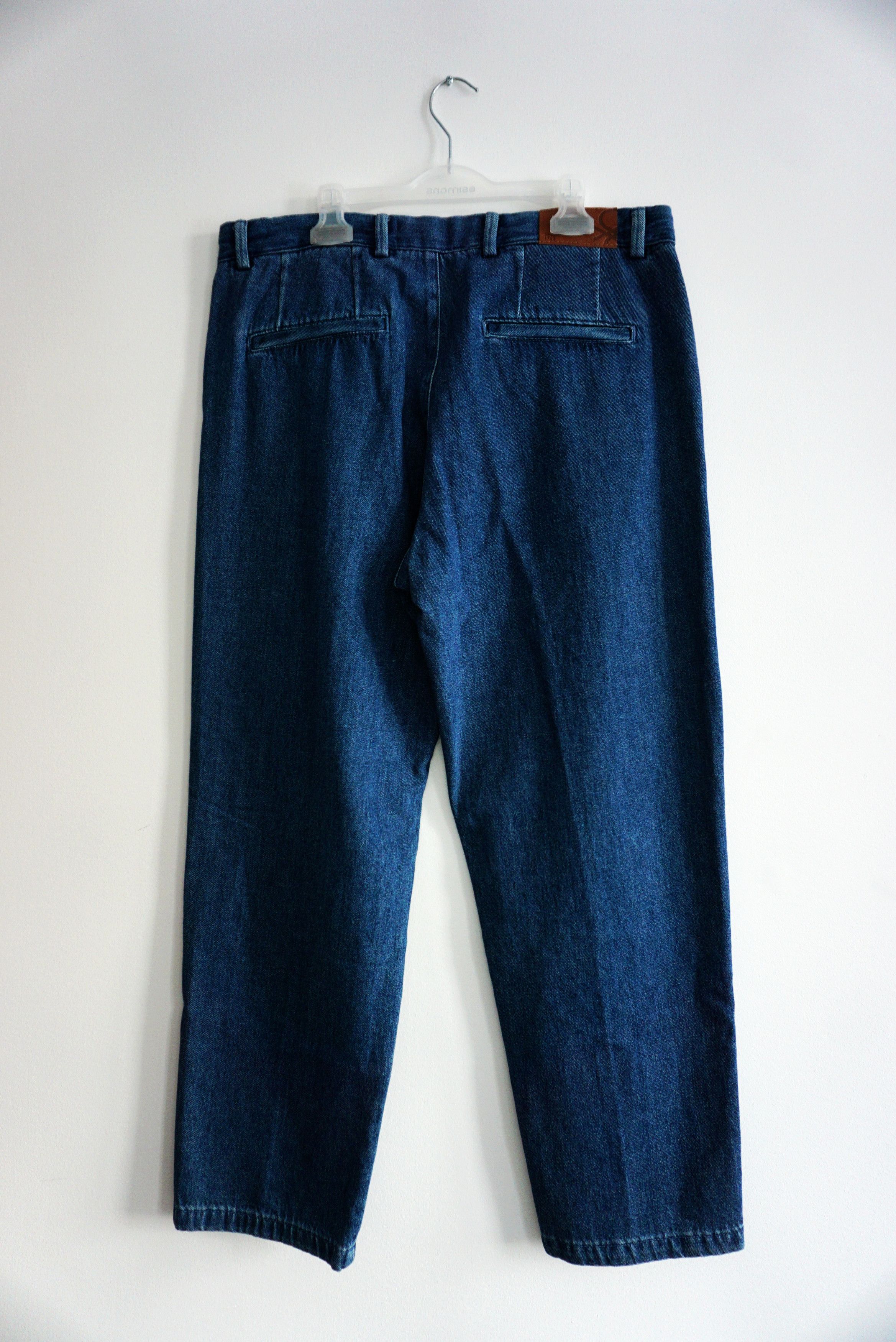 United Colors Of Benetton BNWT AW22 UNITED COLORS OF BENETTON PLEATED JEANS 50 Size US 34 / EU 50 - 3 Thumbnail