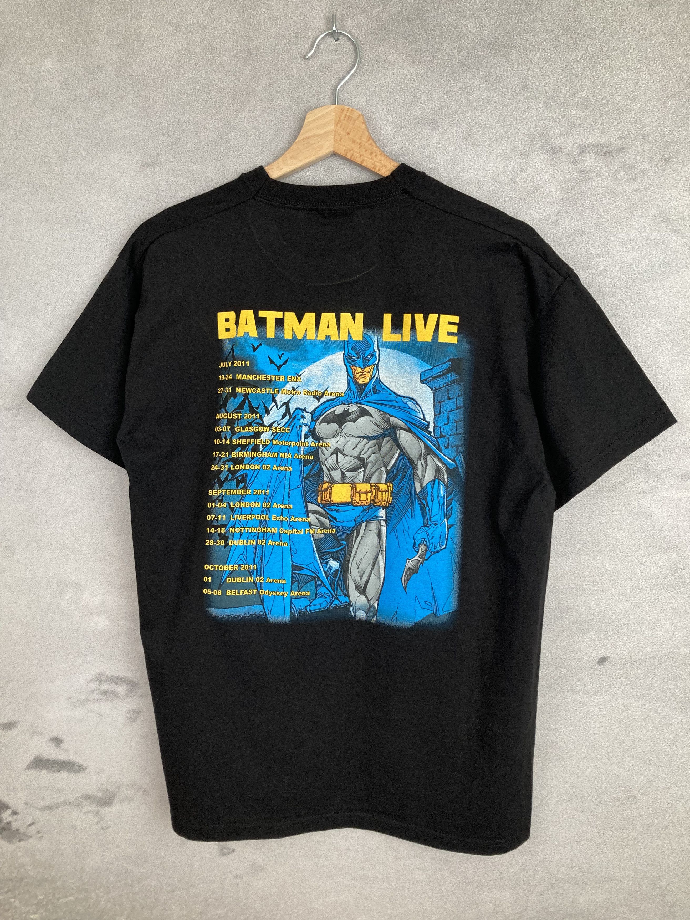 DC Comics Vintage Batman Y2K Graphic T-shirt Print Size US M / EU 48-50 / 2 - 1 Thumbnail