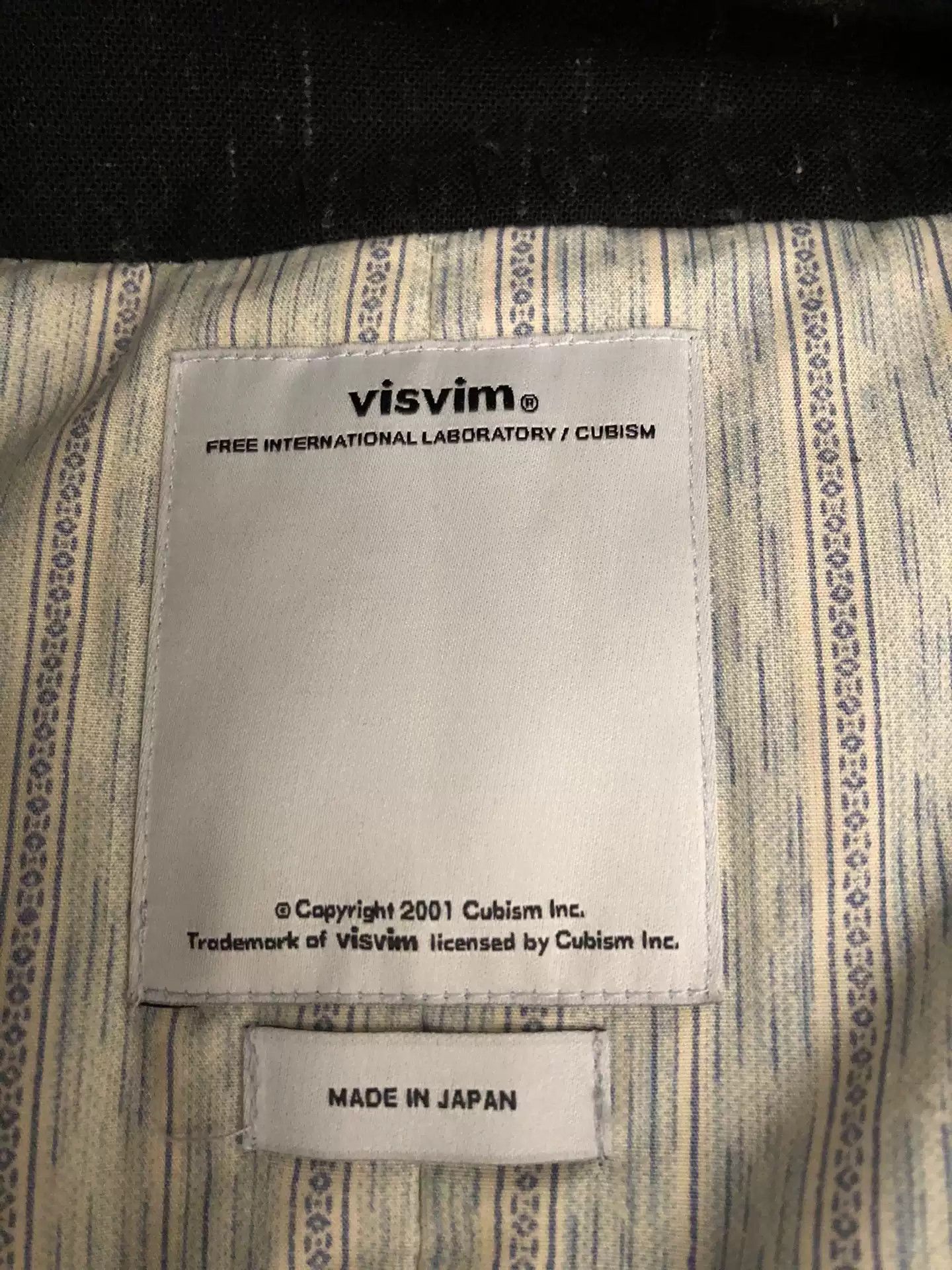 Visvim Visvim 16aw dotera coat wool stripe Size US M / EU 48-50 / 2 - 3 Thumbnail