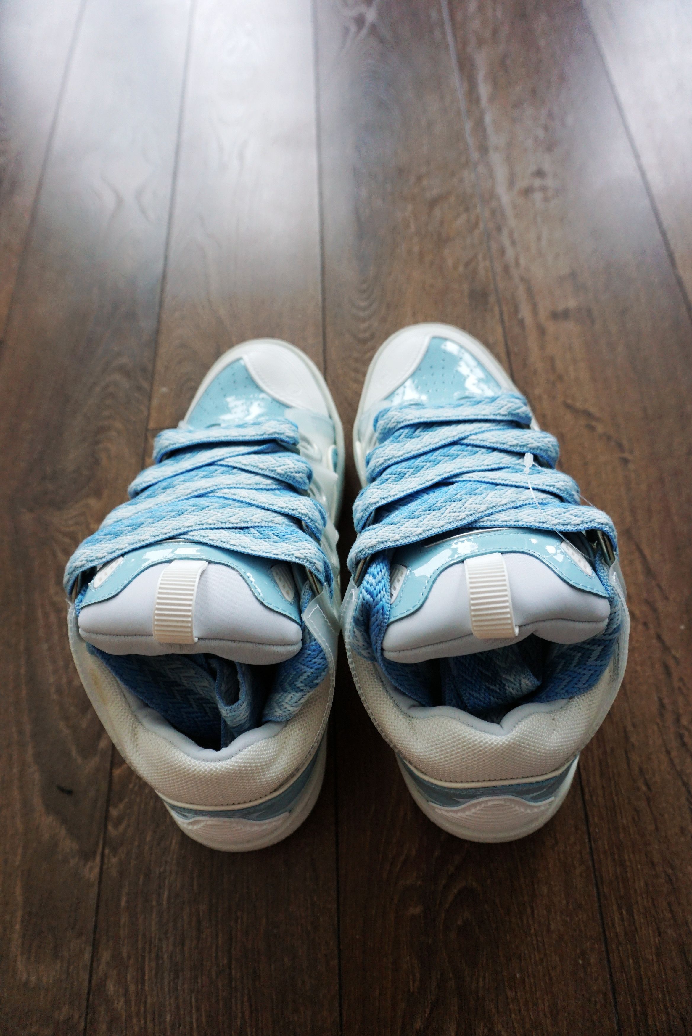 Lanvin BNWT AW22 LANVIN BLUE CURB SNEAKERS 41 Size US 11 / IT 41 - 4 Thumbnail