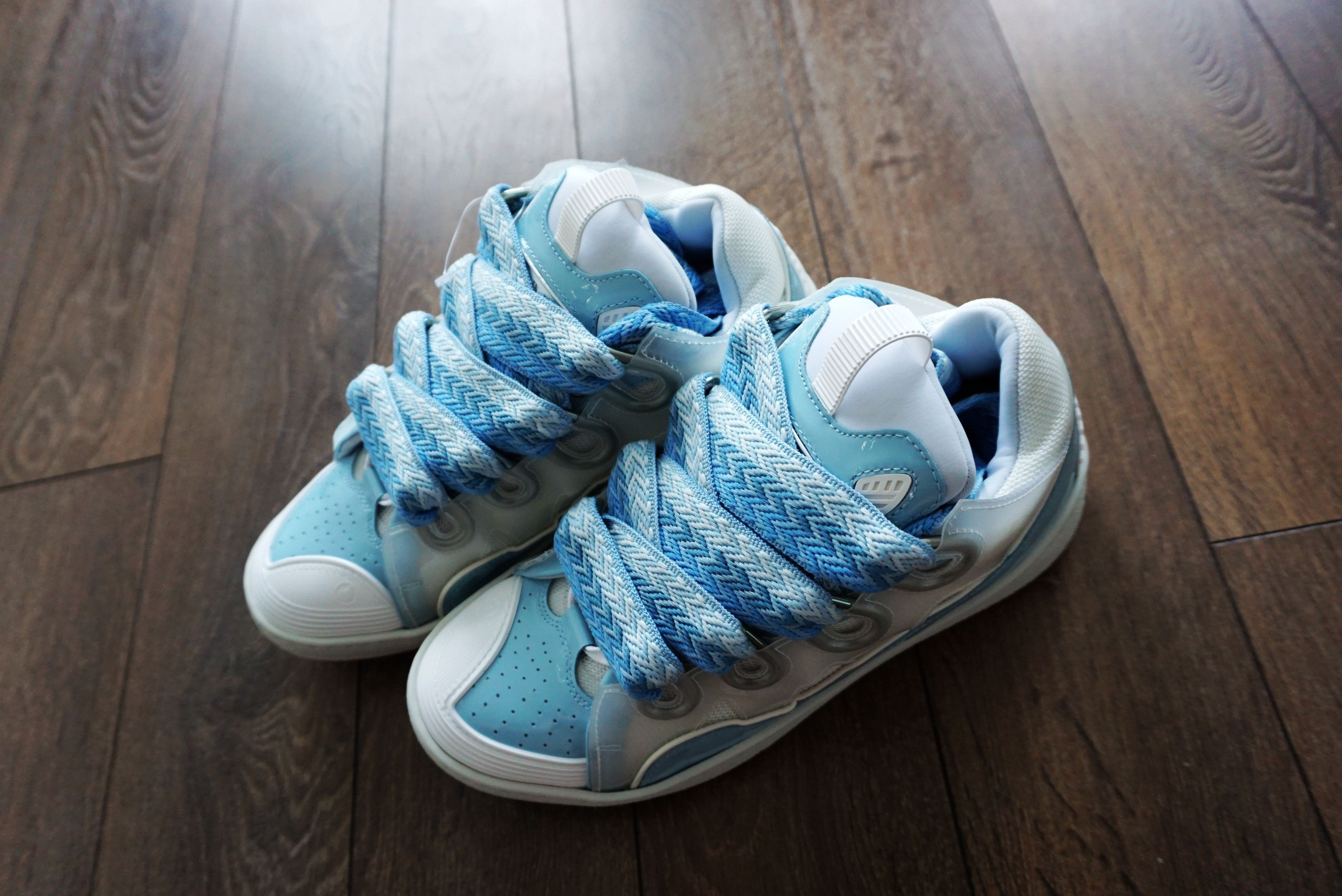 Lanvin BNWT AW22 LANVIN BLUE CURB SNEAKERS 41 Size US 11 / IT 41 - 2 Thumbnail
