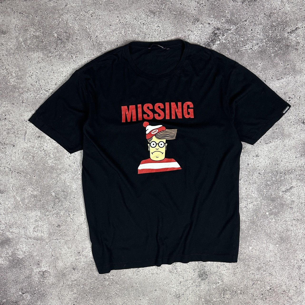 Mambo Vintage 00s Mambo Missing Where’s Waldo tee rare Cartoon y2k Size US XXL / EU 58 / 5 - 1 Thumbnail