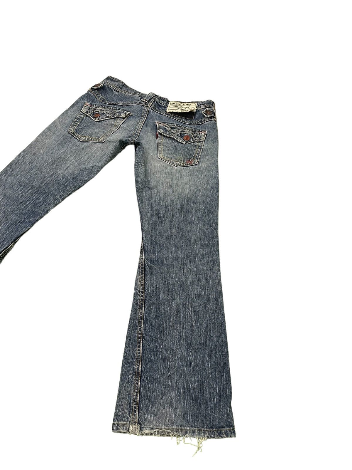 Edwin Flare Jeans Edwin Japan Faded Clawmark Boot Cut 2🟦8 Size US 30 / EU 46 - 13 Thumbnail