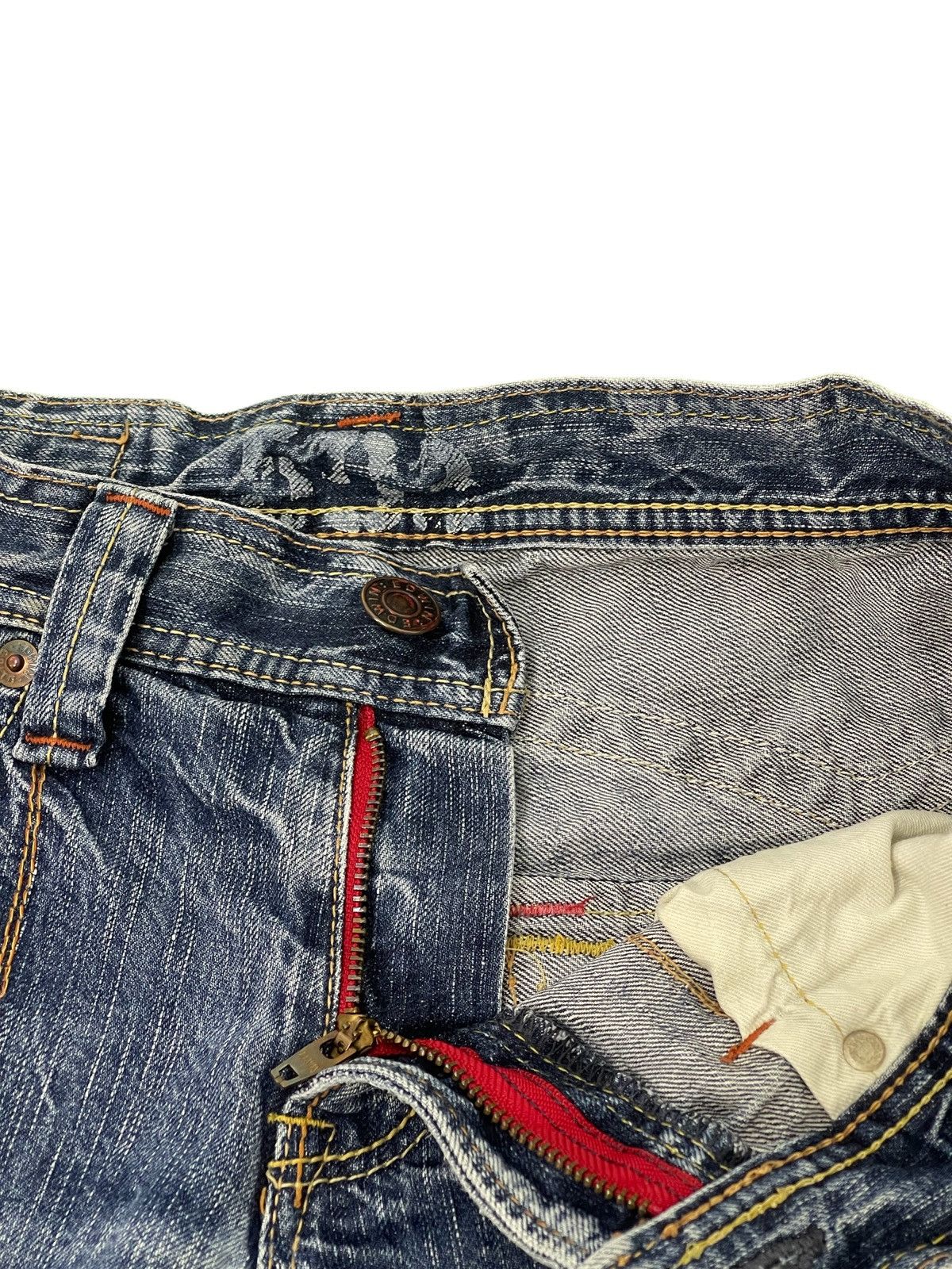 Edwin Flare Jeans Edwin Japan Faded Clawmark Boot Cut 2🟦8 Size US 30 / EU 46 - 10 Thumbnail