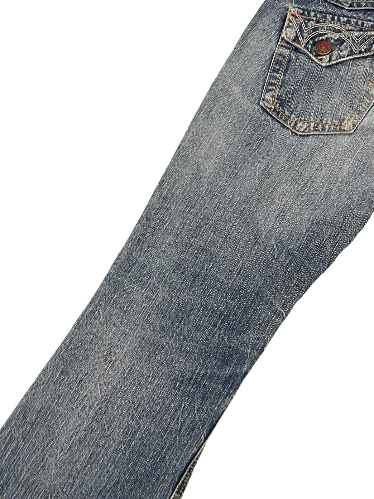 Edwin Flare Jeans Edwin Japan Faded Clawmark Boot Cut 2🟦8 Size US 30 / EU 46 - 17 Thumbnail