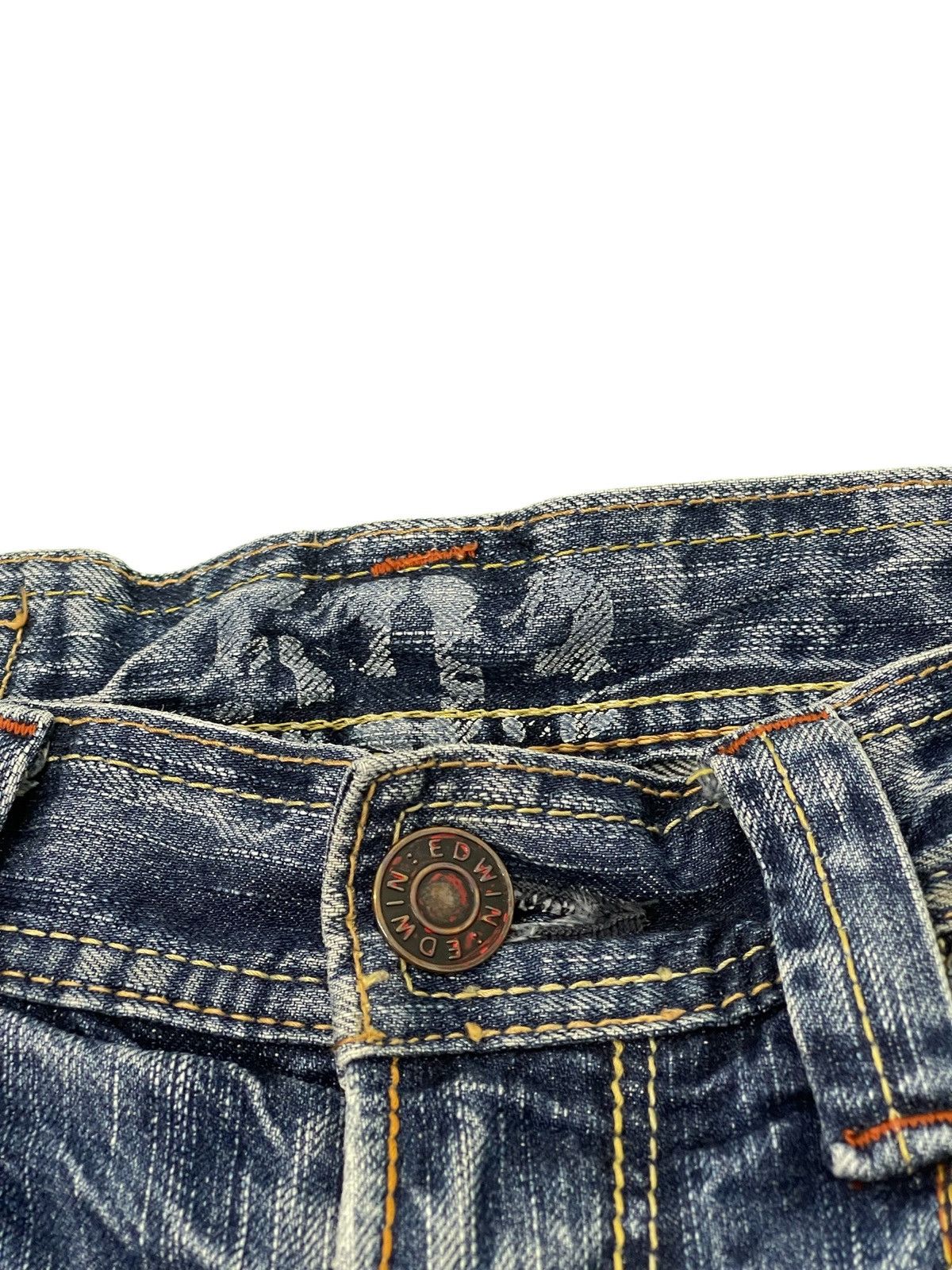 Edwin Flare Jeans Edwin Japan Faded Clawmark Boot Cut 2🟦8 Size US 30 / EU 46 - 9 Thumbnail
