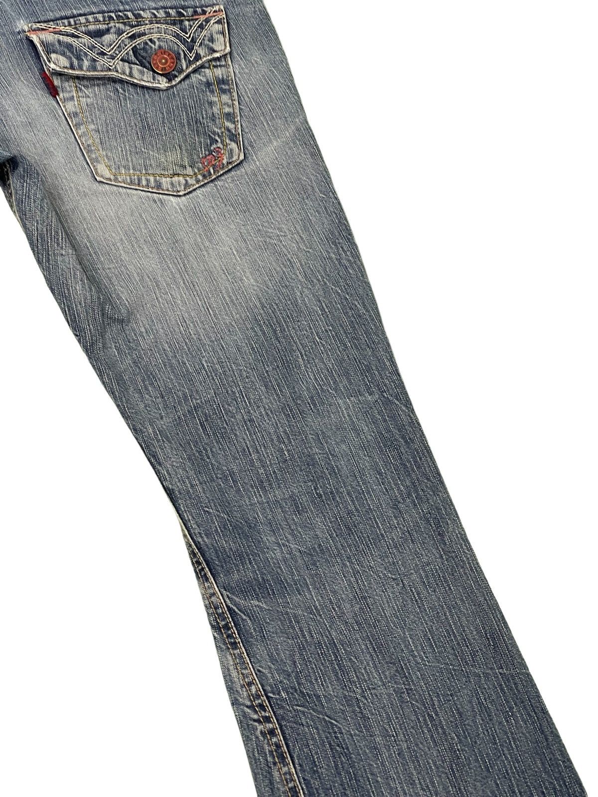 Edwin Flare Jeans Edwin Japan Faded Clawmark Boot Cut 2🟦8 Size US 30 / EU 46 - 16 Thumbnail