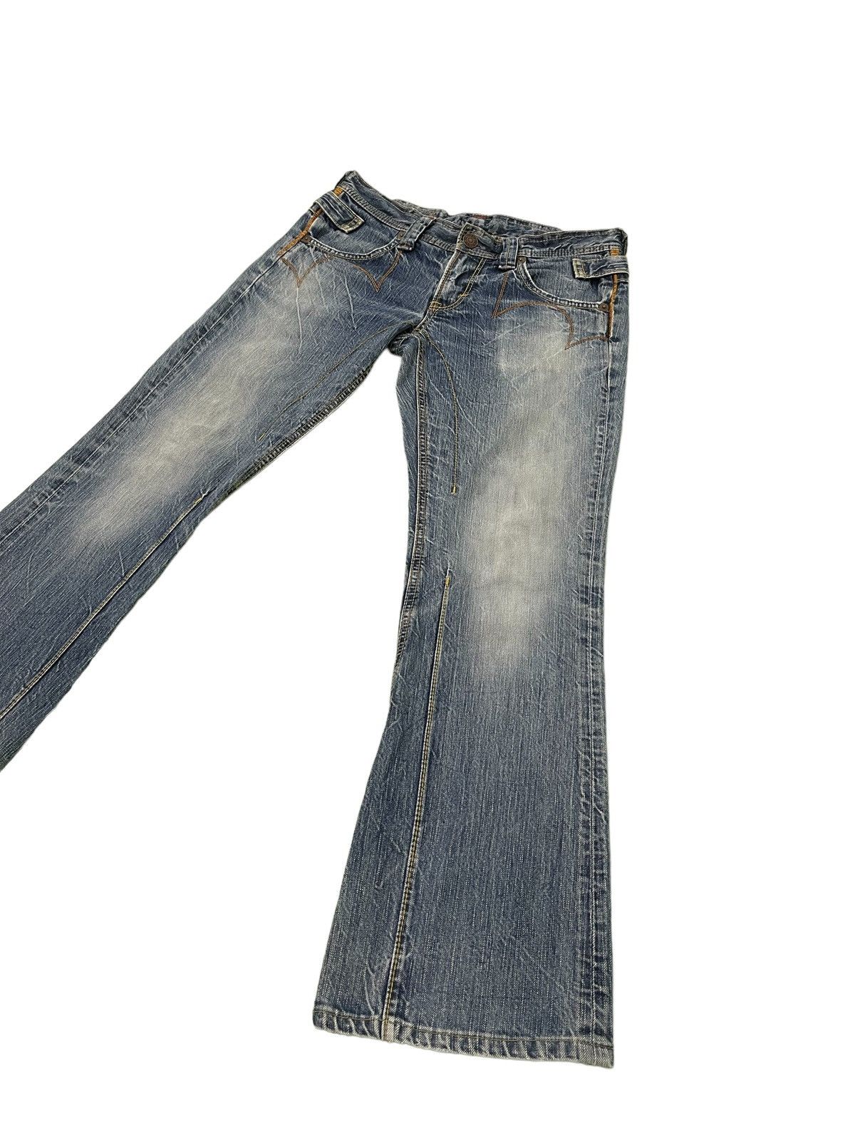 Edwin Flare Jeans Edwin Japan Faded Clawmark Boot Cut 2🟦8 Size US 30 / EU 46 - 3 Thumbnail