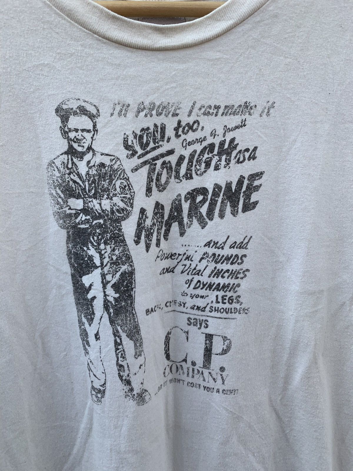 C.P. Company × Vintage Vintage 90’s Cp Company Tough Marine Single Stich Shirt Size US M / EU 48-50 / 2 - 3 Thumbnail