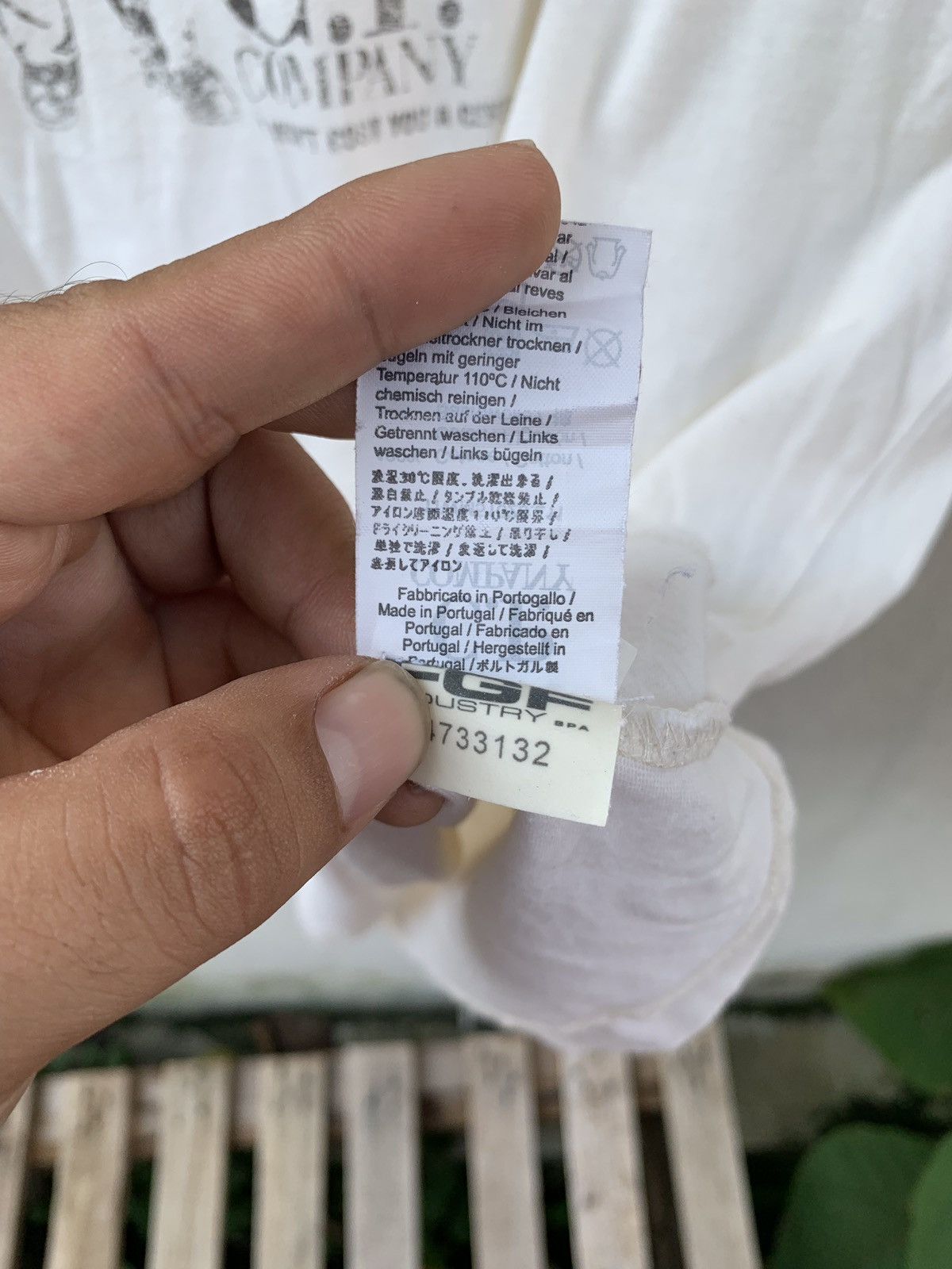 C.P. Company × Vintage Vintage 90’s Cp Company Tough Marine Single Stich Shirt Size US M / EU 48-50 / 2 - 8 Thumbnail
