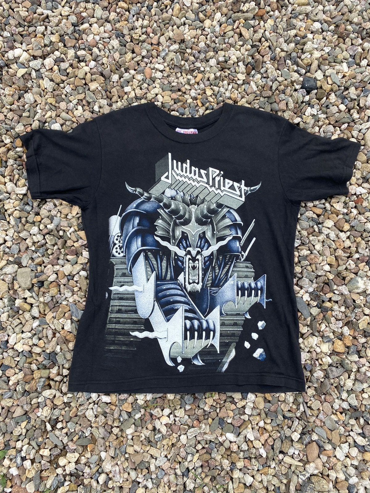 T-shirt Officiel Judas Priest British Steel – Noir, Coton, Coupe Classique, Pour Fans De Metal Et Rock