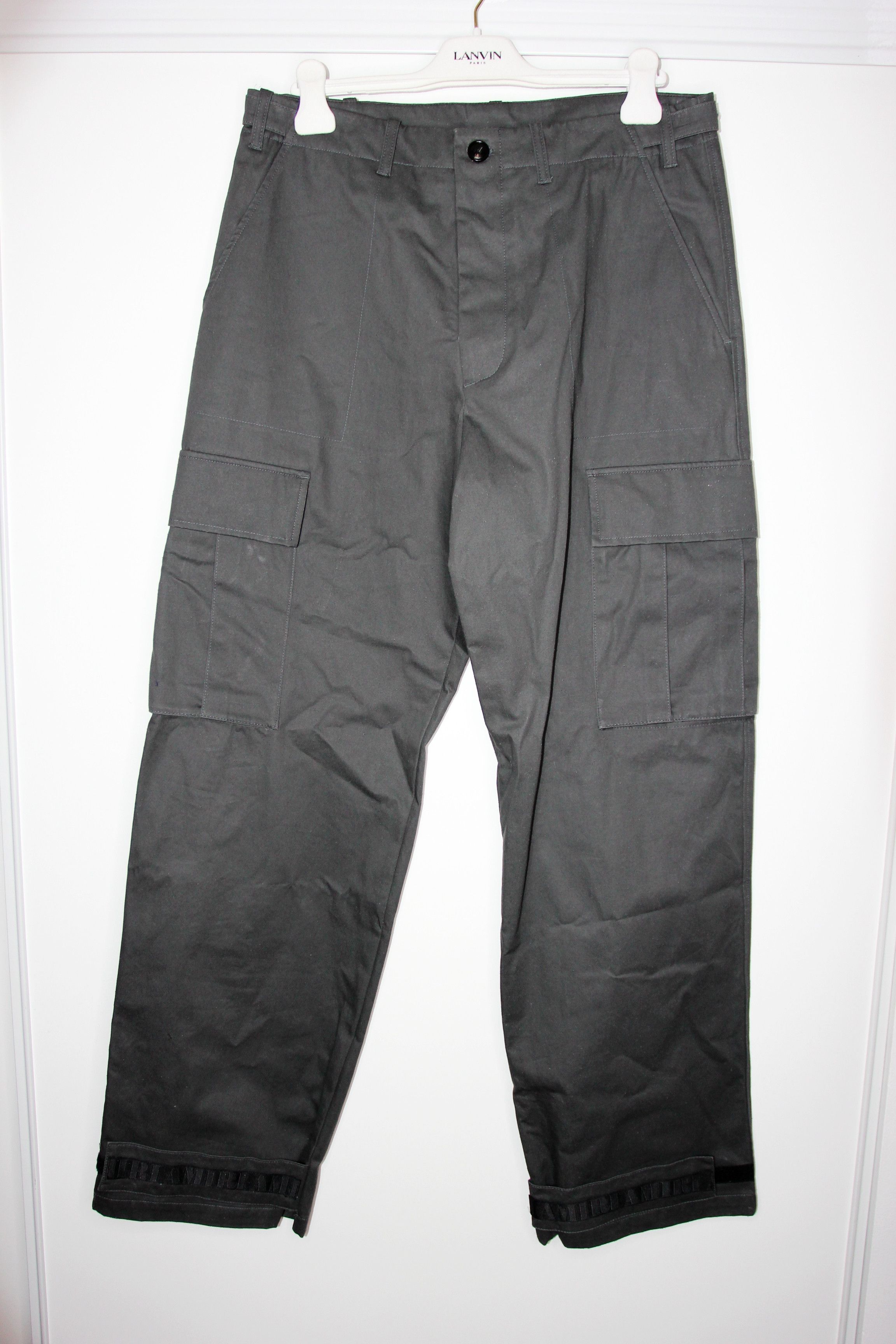 Amiri BNWT AW22 AMIRI COTTON STRETCH CARGO PANTS 50 Size US 34 / EU 50 - 2 Thumbnail