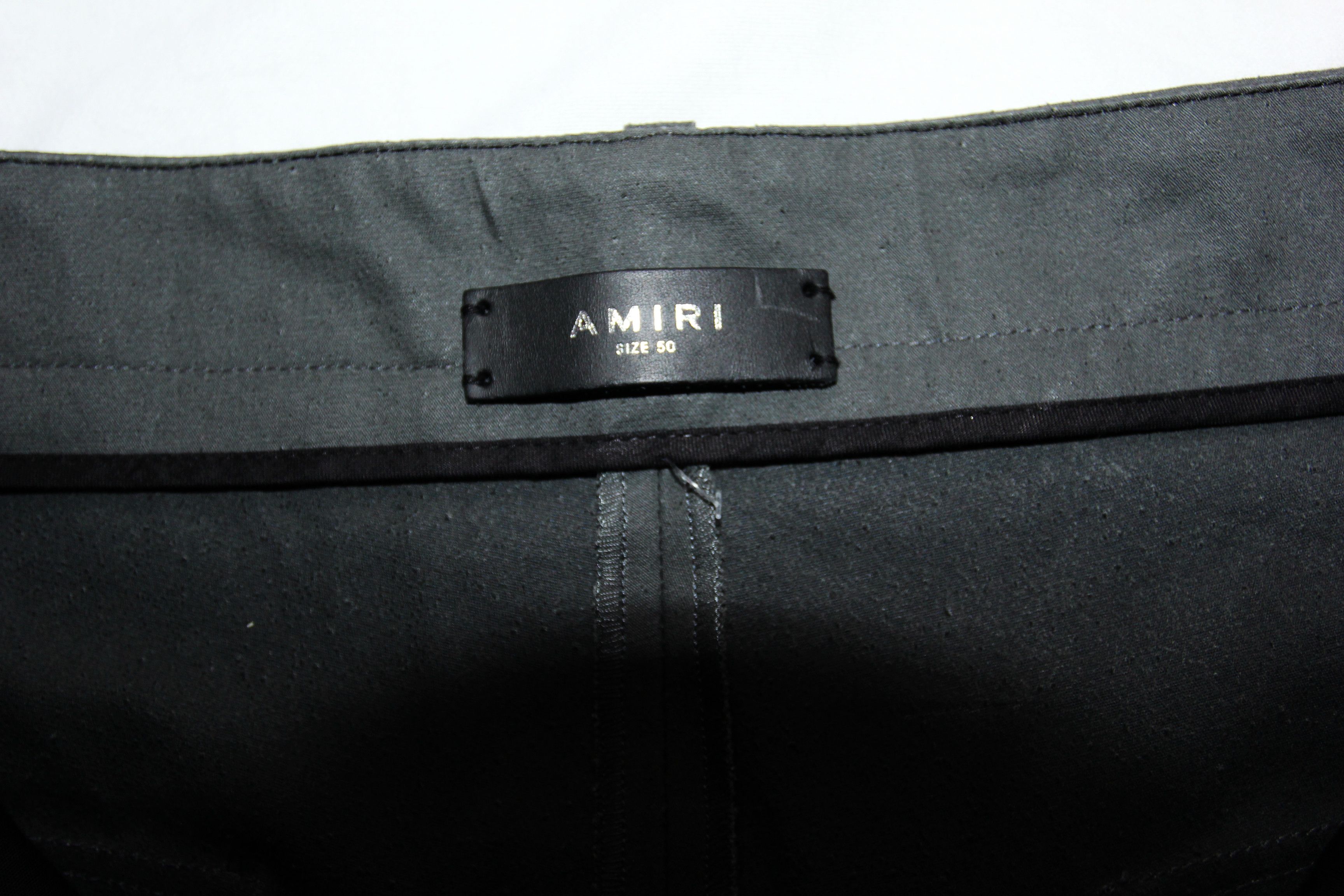 Amiri BNWT AW22 AMIRI COTTON STRETCH CARGO PANTS 50 Size US 34 / EU 50 - 8 Thumbnail