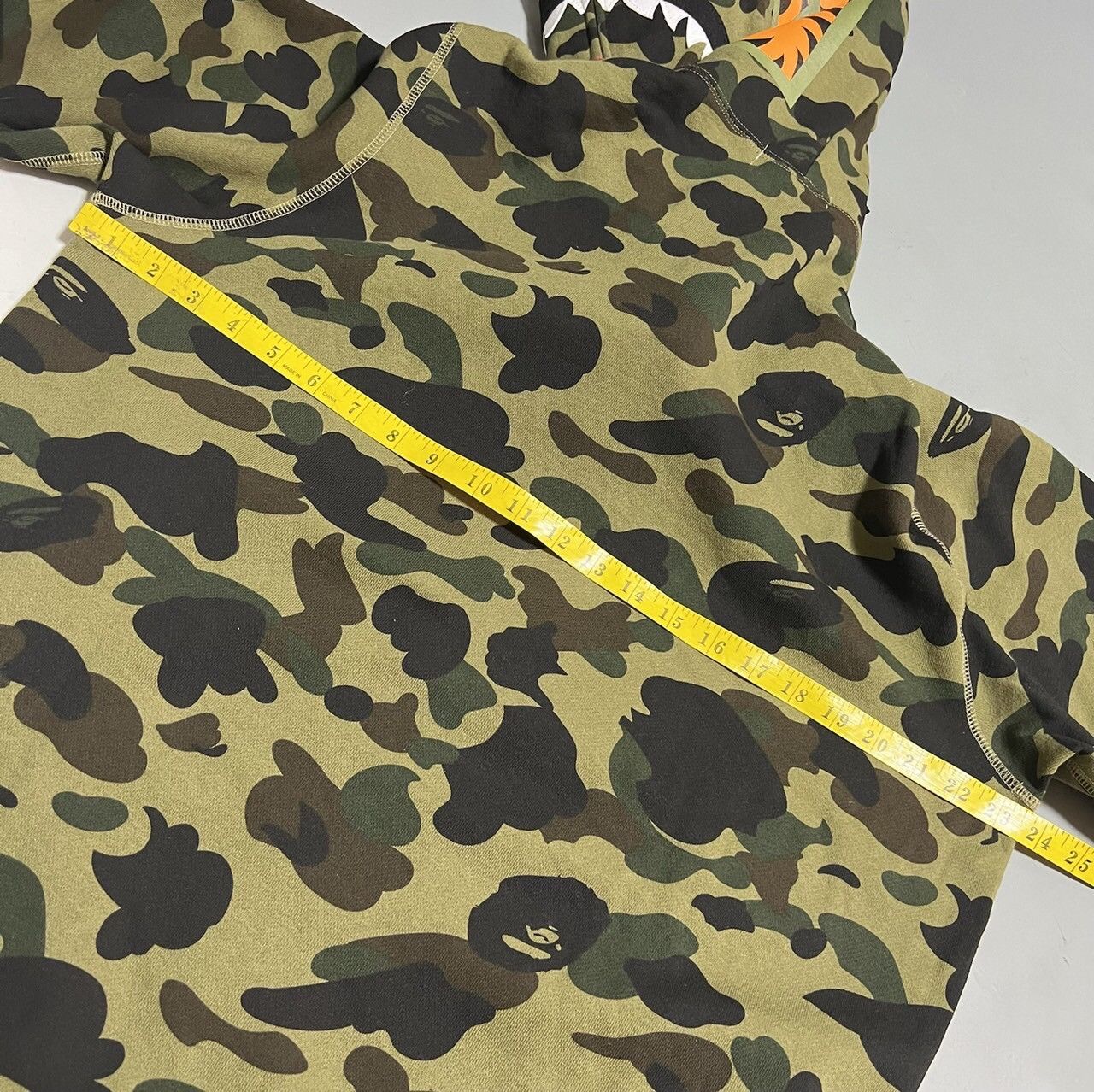 Bape 1st Camo Shark Full Zip Hoodie Size US XXL / EU 58 / 5 - 7 Thumbnail