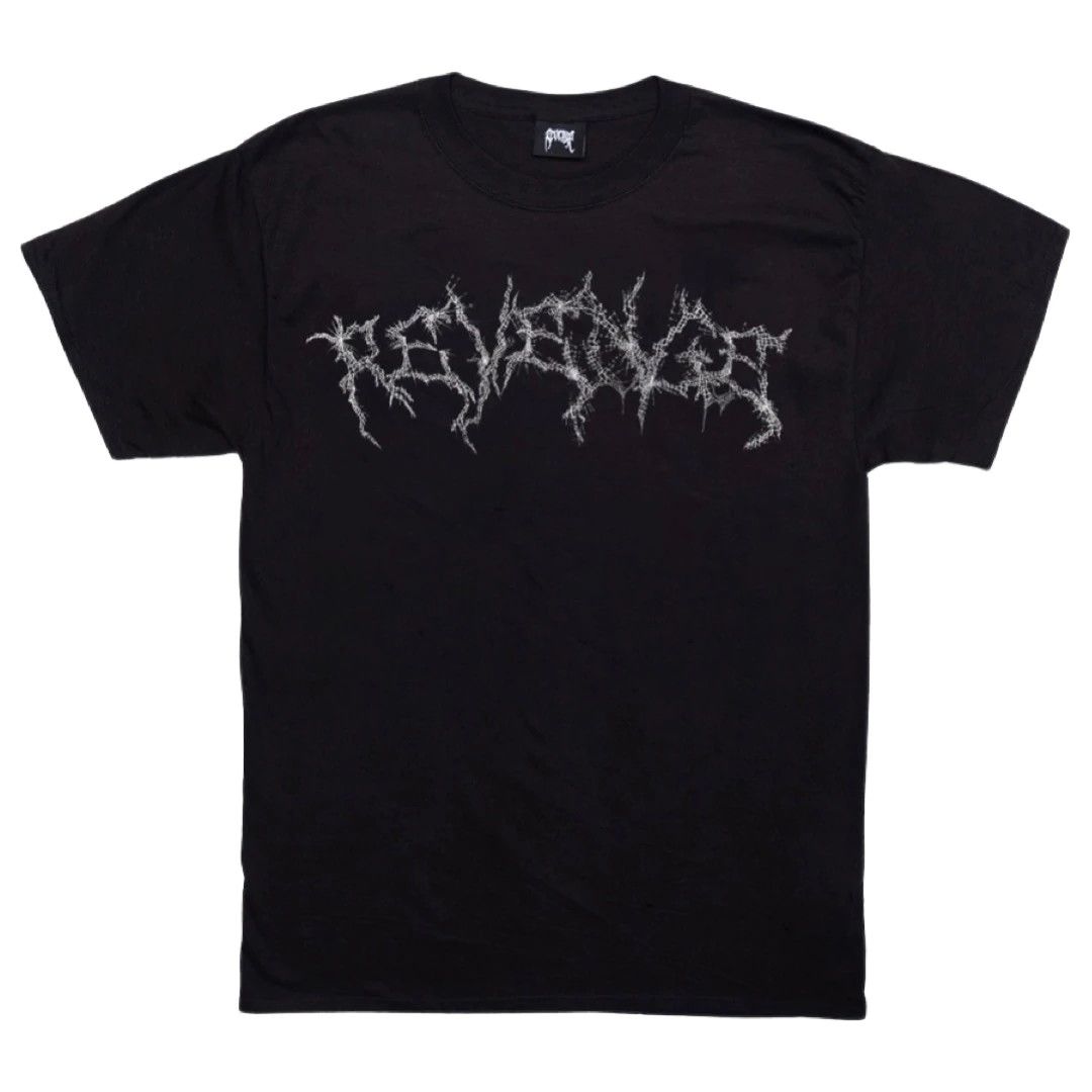 Revenge Lightning Spider T-Shirt Black/White