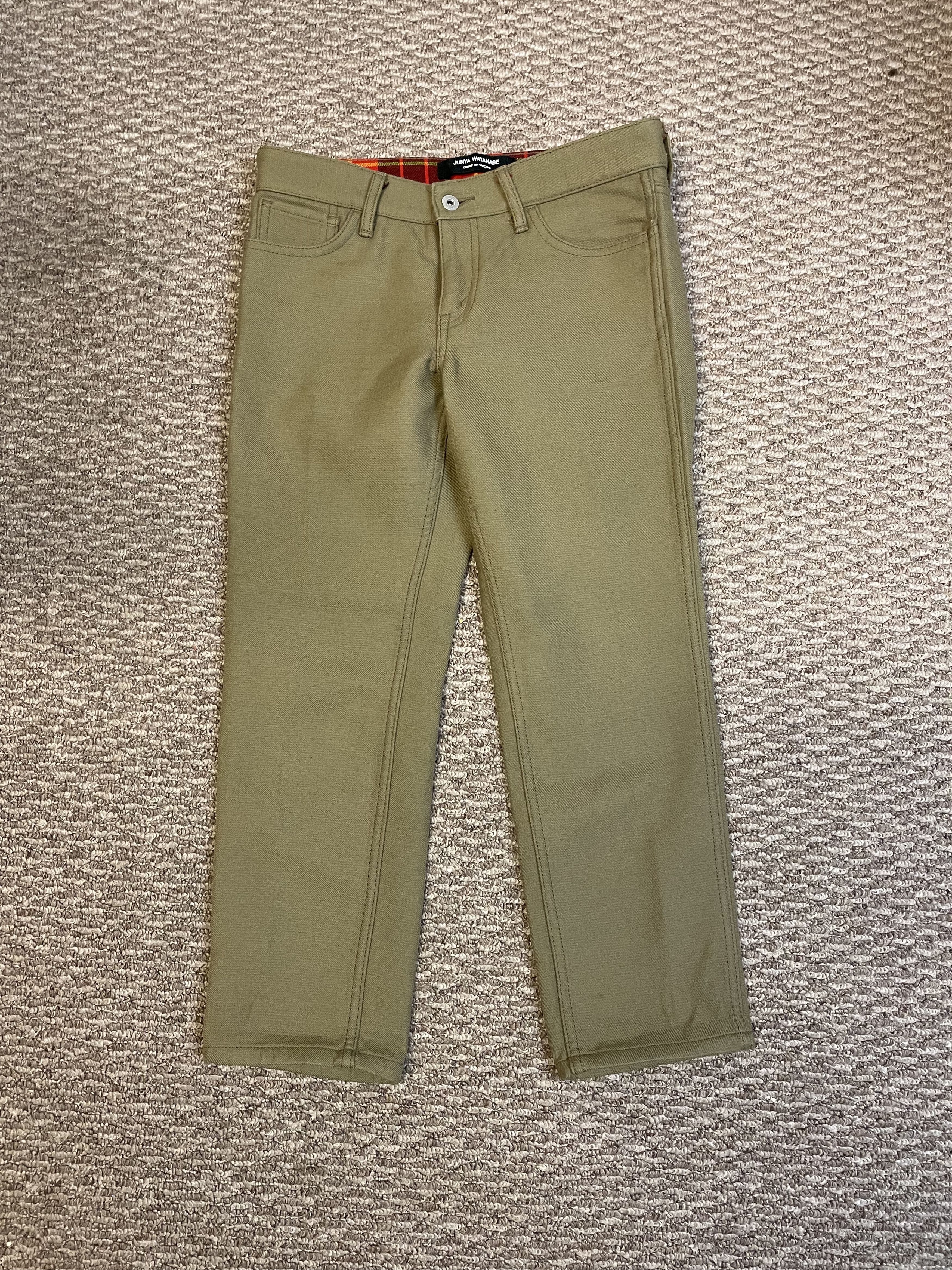 Comme des Garcons Junya Watanabe Wool Jeans AD2006 Womens Size 30" / US 8 / IT 44 - 1 Thumbnail