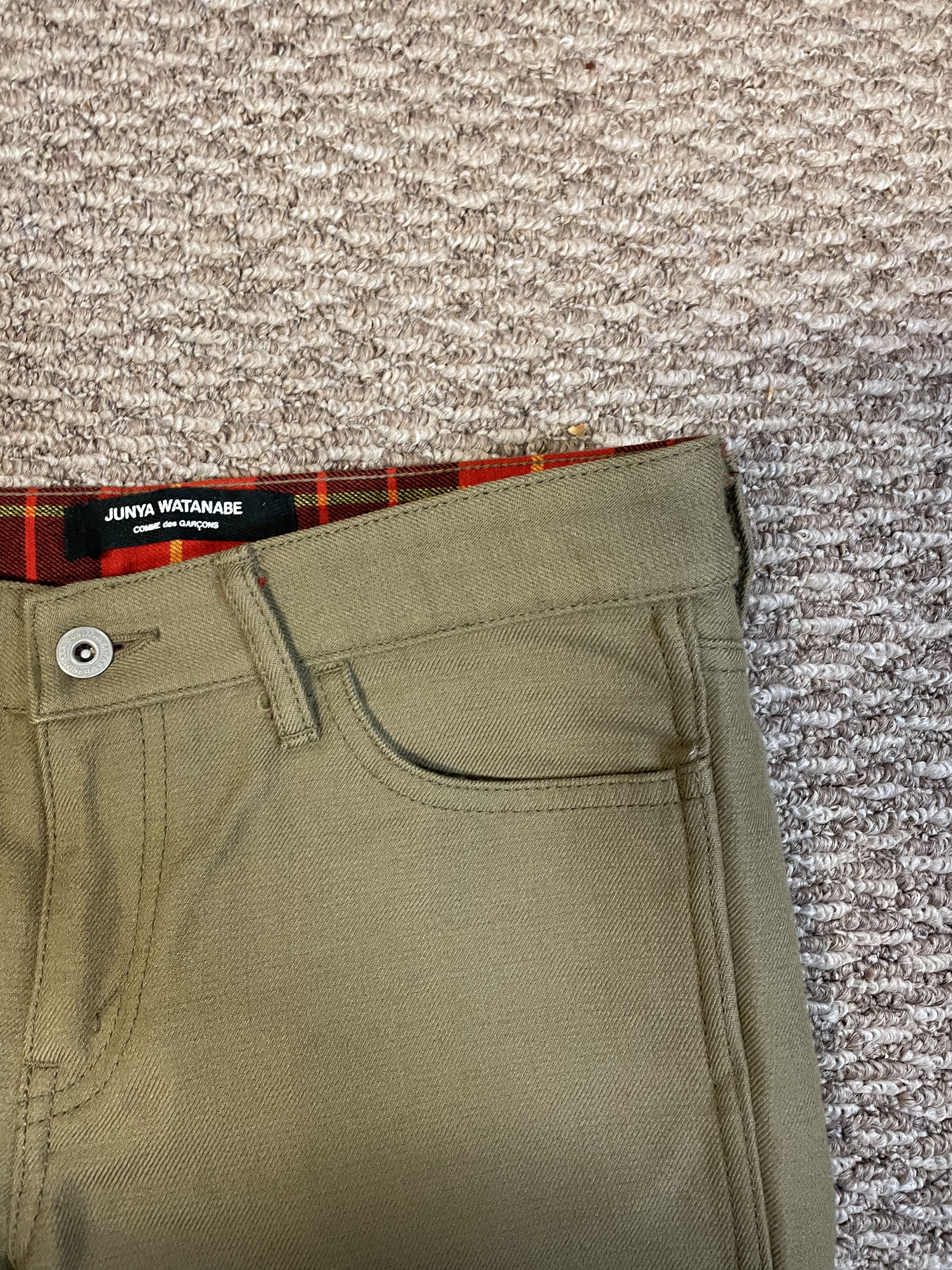 Comme des Garcons Junya Watanabe Wool Jeans AD2006 Womens Size 30" / US 8 / IT 44 - 7 Thumbnail