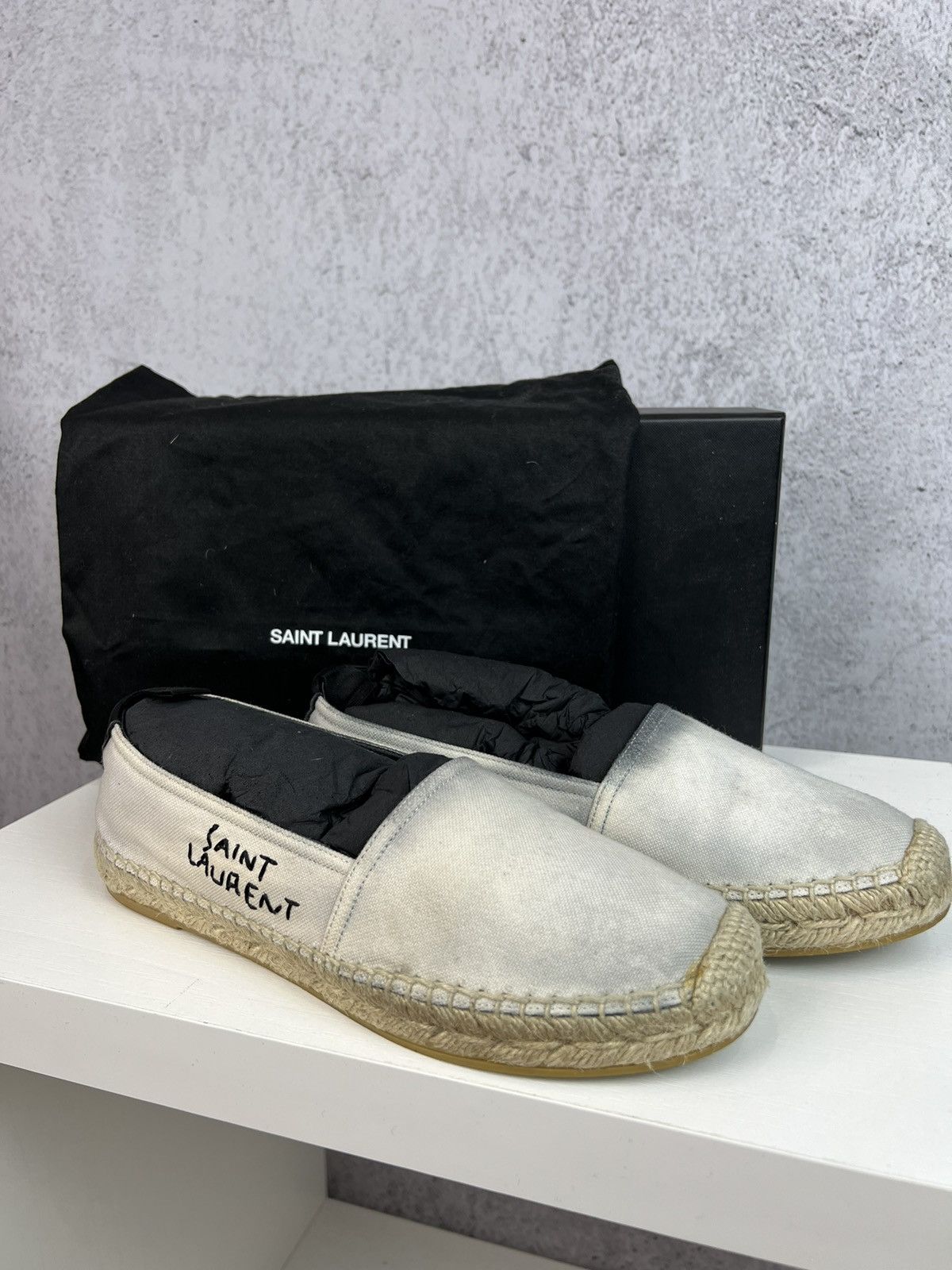 Saint Laurent Paris Saint Laurent Paris Espadrilles slip on shoes Size US 5 / IT 35 - 4 Thumbnail