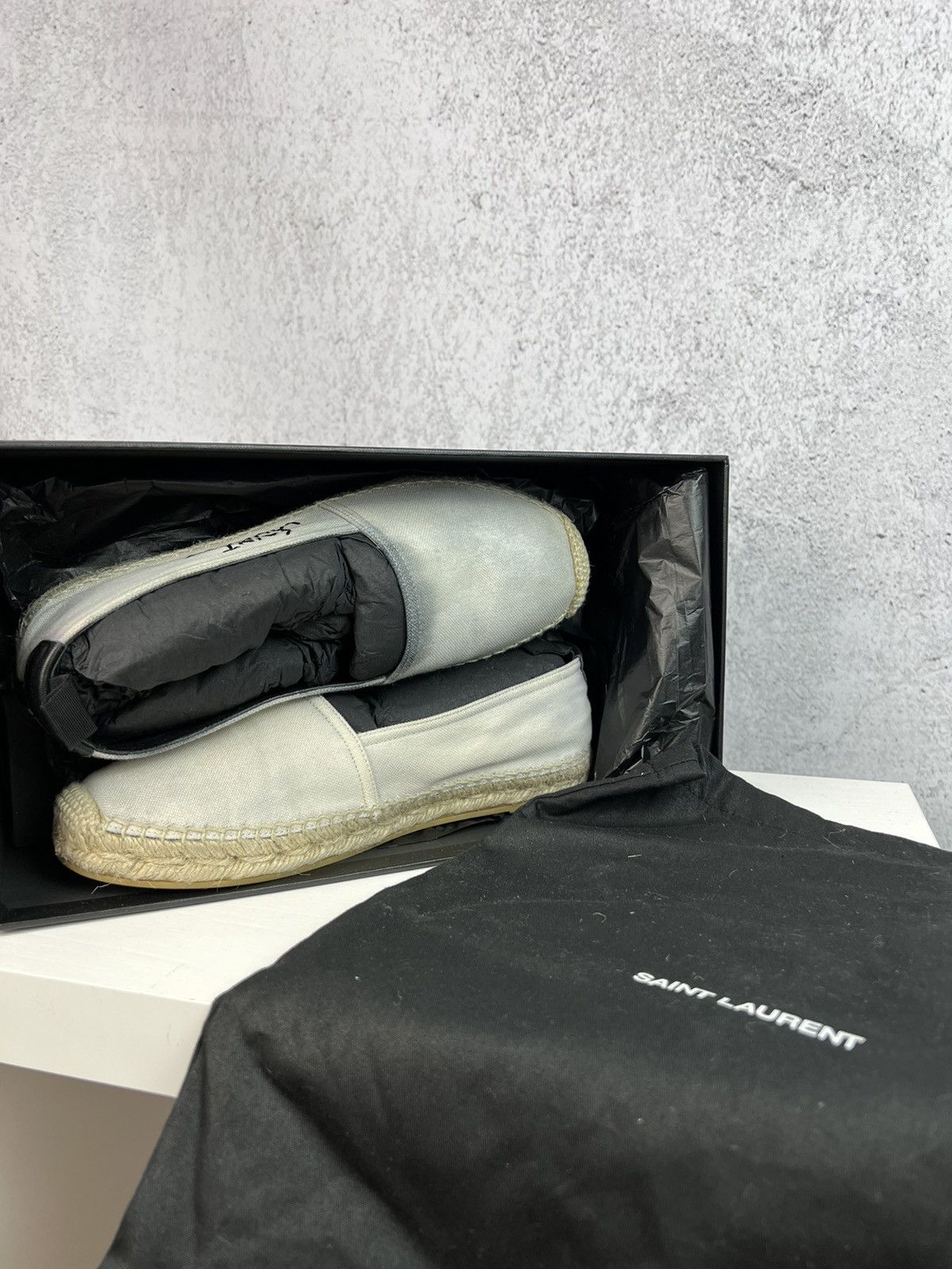 Saint Laurent Paris Saint Laurent Paris Espadrilles slip on shoes Size US 5 / IT 35 - 3 Thumbnail