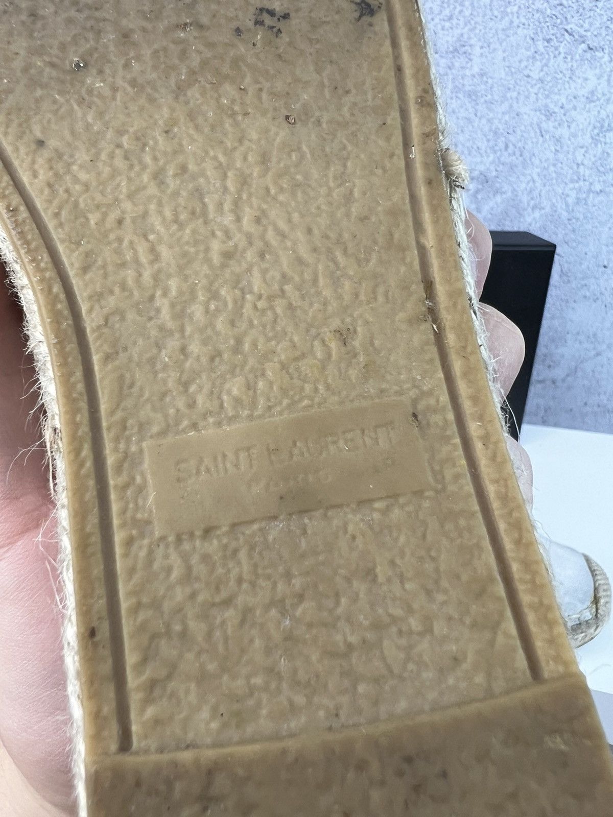 Saint Laurent Paris Saint Laurent Paris Espadrilles slip on shoes Size US 5 / IT 35 - 7 Thumbnail