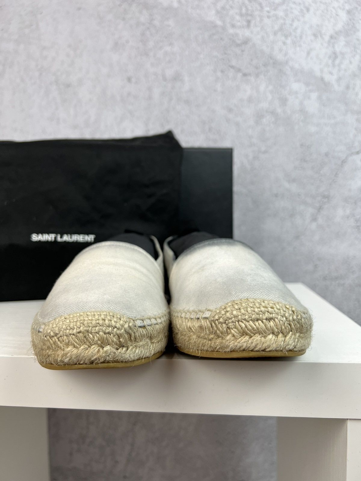 Saint Laurent Paris Saint Laurent Paris Espadrilles slip on shoes Size US 5 / IT 35 - 15 Thumbnail