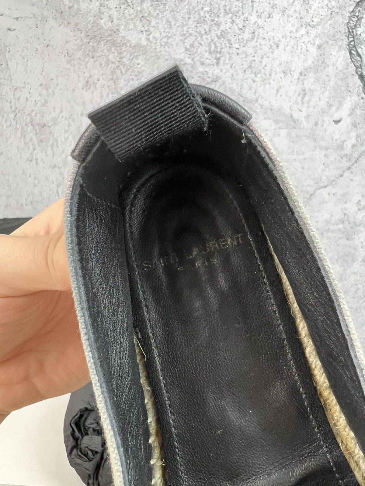 Saint Laurent Paris Saint Laurent Paris Espadrilles slip on shoes Size US 5 / IT 35 - 10 Thumbnail