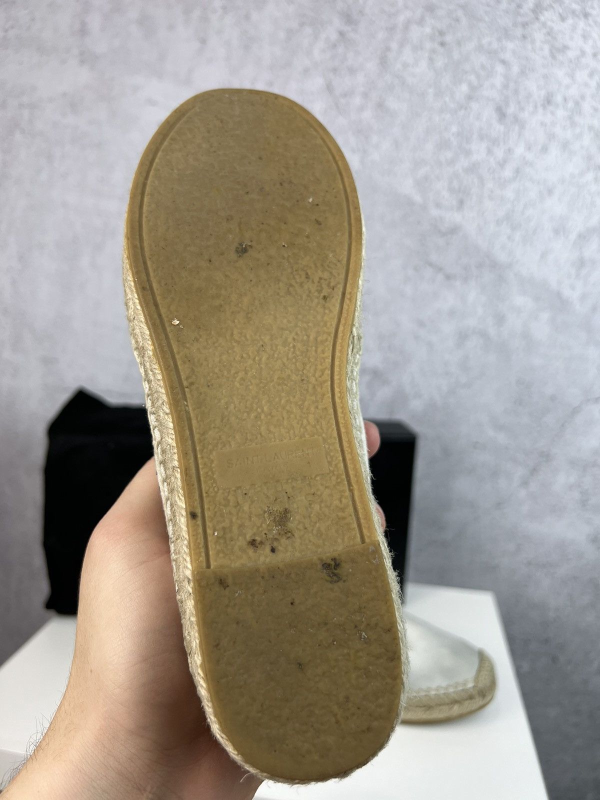Saint Laurent Paris Saint Laurent Paris Espadrilles slip on shoes Size US 5 / IT 35 - 6 Thumbnail