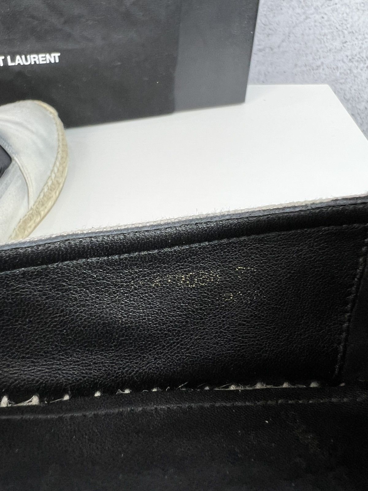 Saint Laurent Paris Saint Laurent Paris Espadrilles slip on shoes Size US 5 / IT 35 - 11 Thumbnail