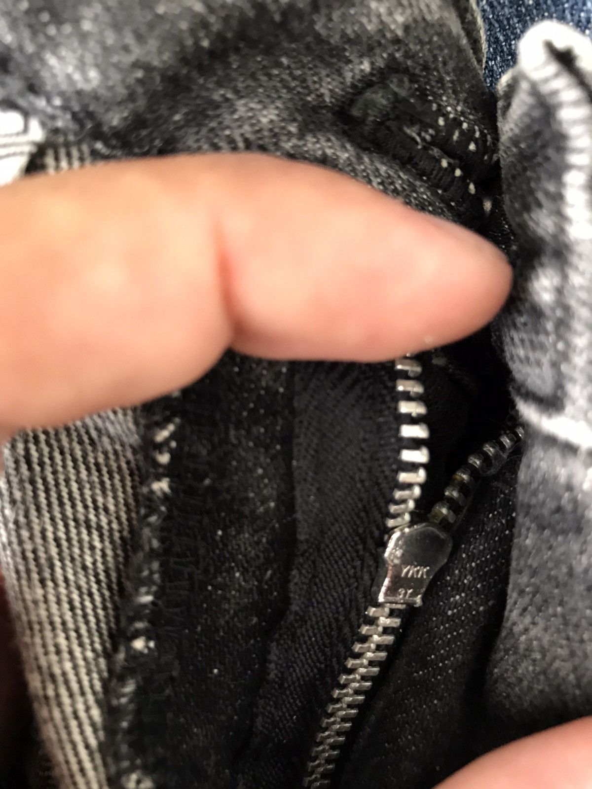 Number (N)ine AW2001 Number Nine Grunge Denim Size US 31 - 22 Thumbnail