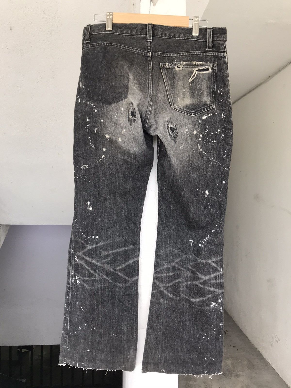 Number (N)ine AW2001 Number Nine Grunge Denim Size US 31 - 9 Thumbnail