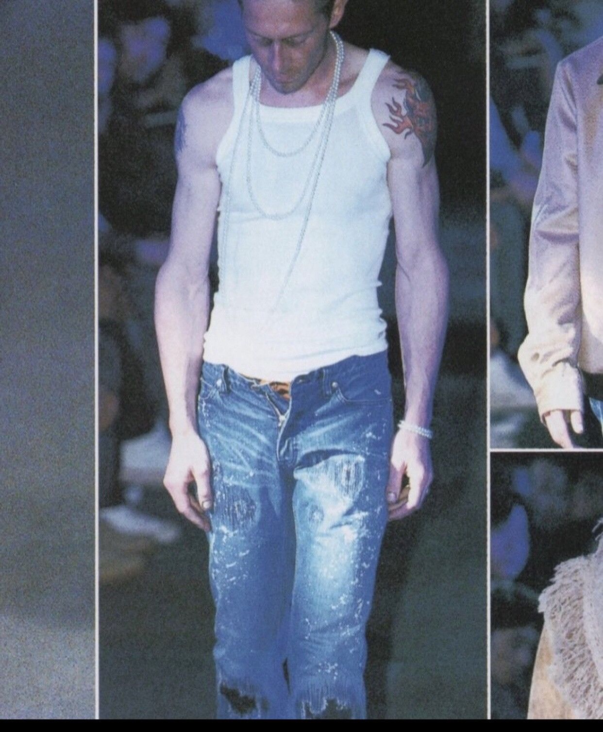 Number (N)ine AW2001 Number Nine Grunge Denim | Grailed