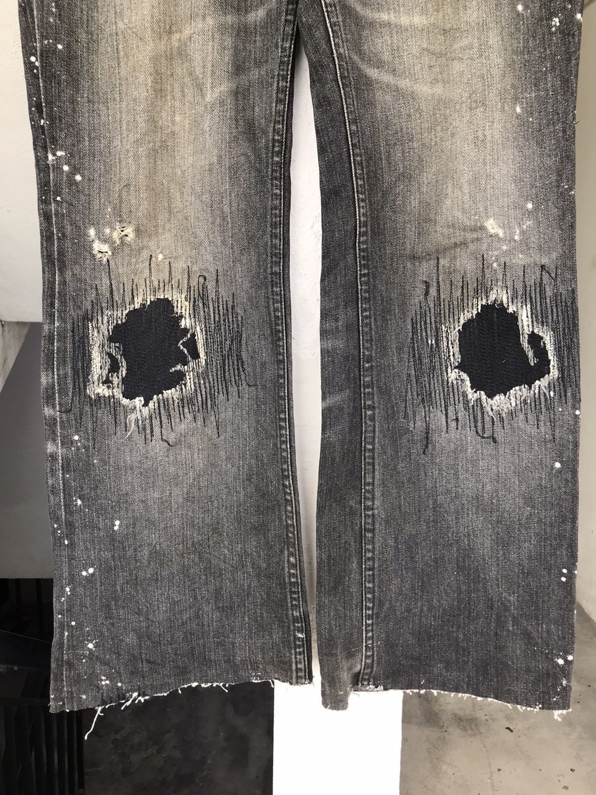 Number (N)ine AW2001 Number Nine Grunge Denim Size US 31 - 5 Thumbnail