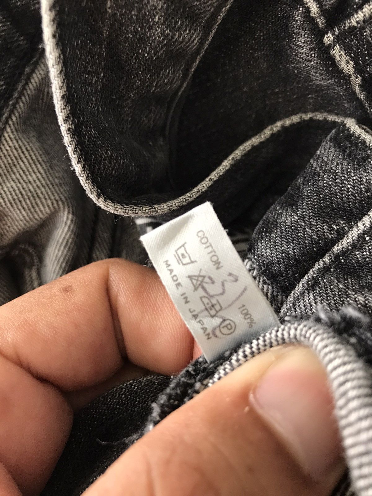 Number (N)ine AW2001 Number Nine Grunge Denim Size US 31 - 21 Thumbnail