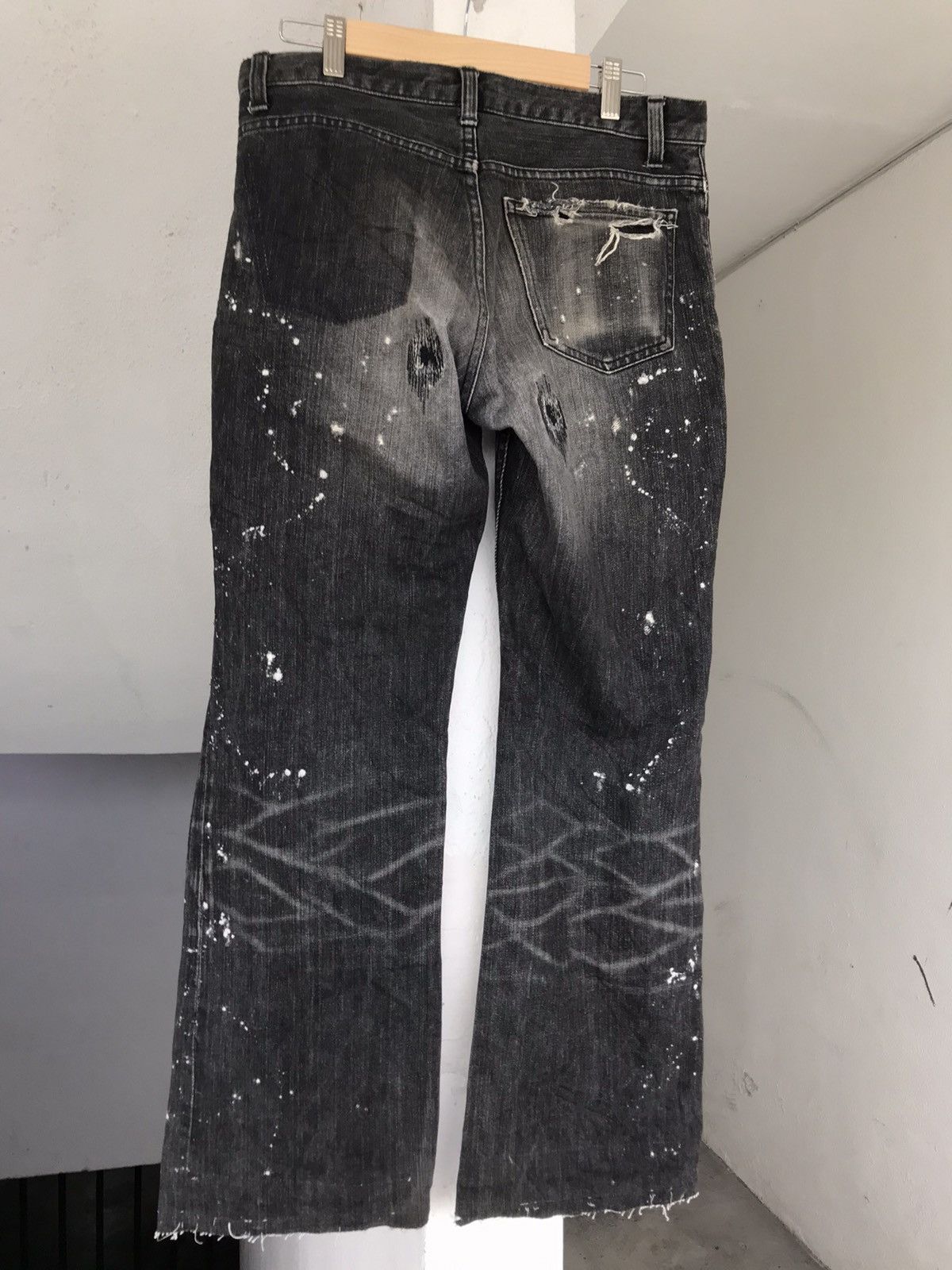 Number (N)ine AW2001 Number Nine Grunge Denim Size US 31 - 10 Thumbnail