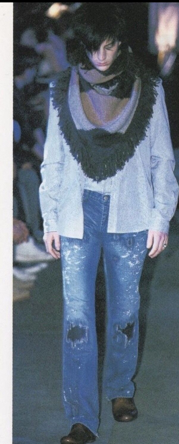 Number (N)ine AW2001 Number Nine Grunge Denim | Grailed